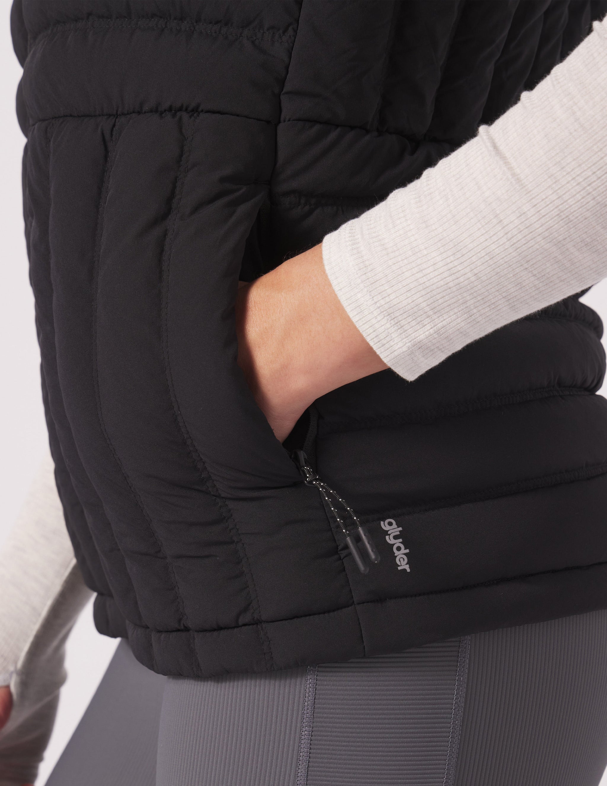 Puffer Vest: Black Puffer Vest: Black
