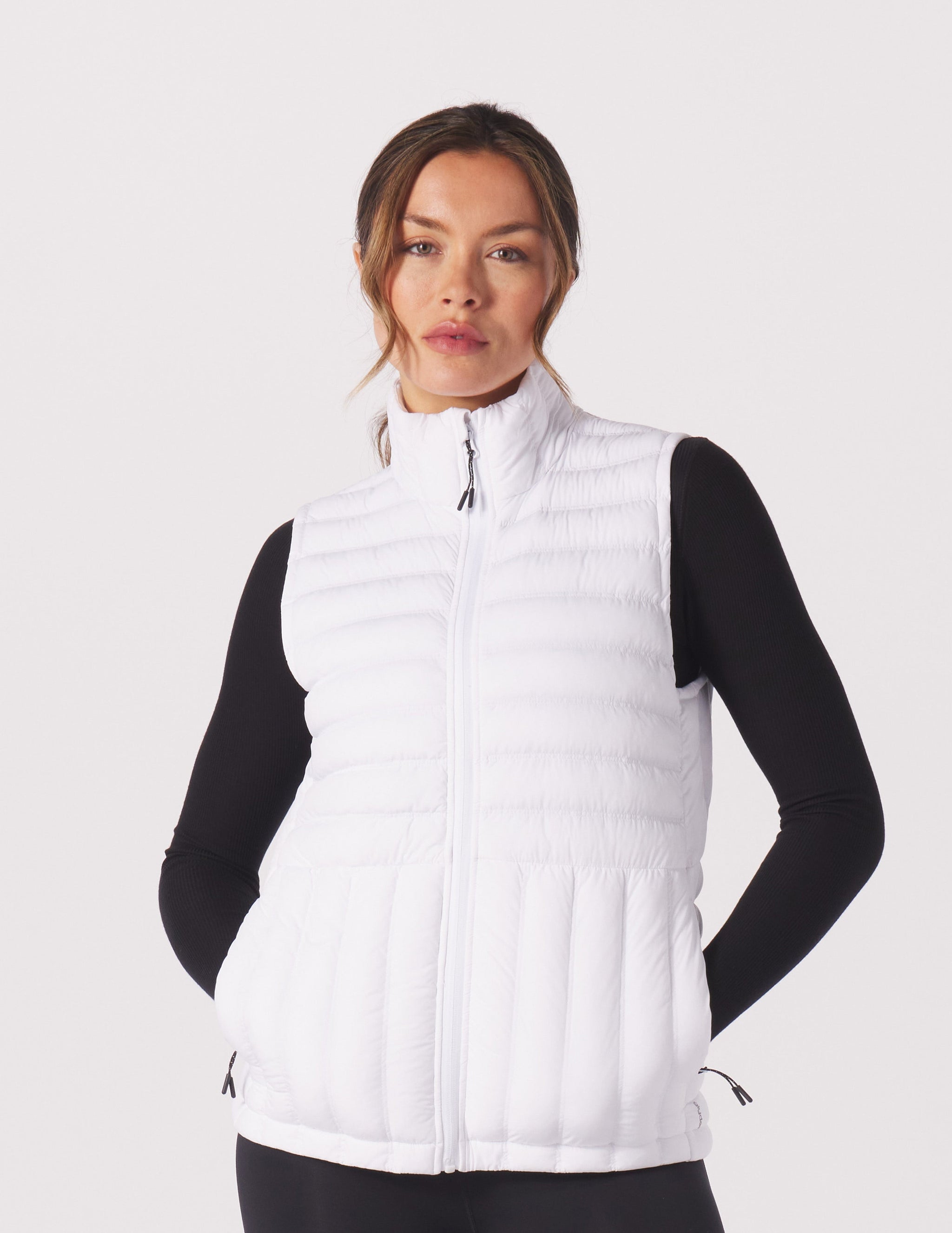 Puffer Vest: White Puffer Vest: White