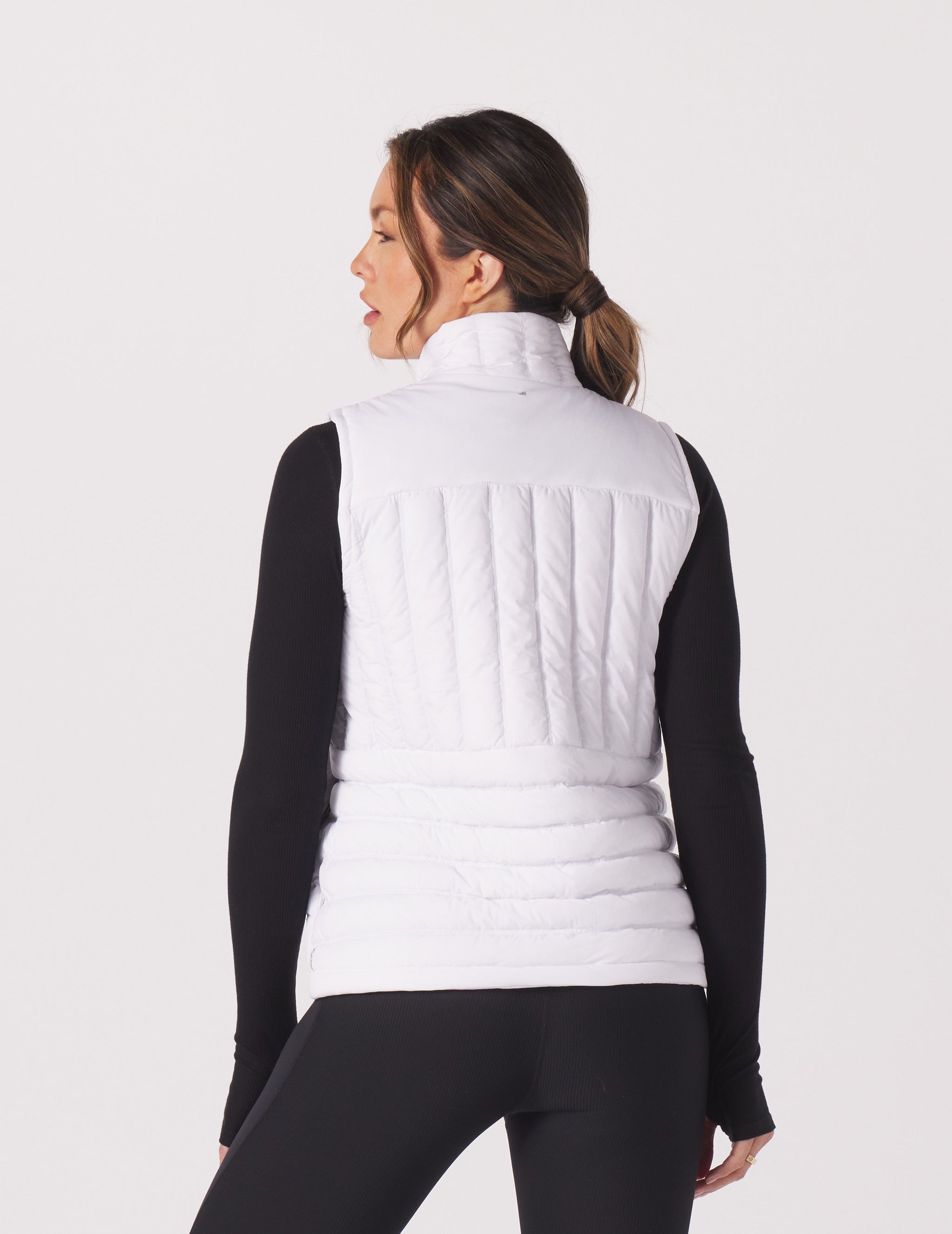 Puffer Vest: White Puffer Vest: White