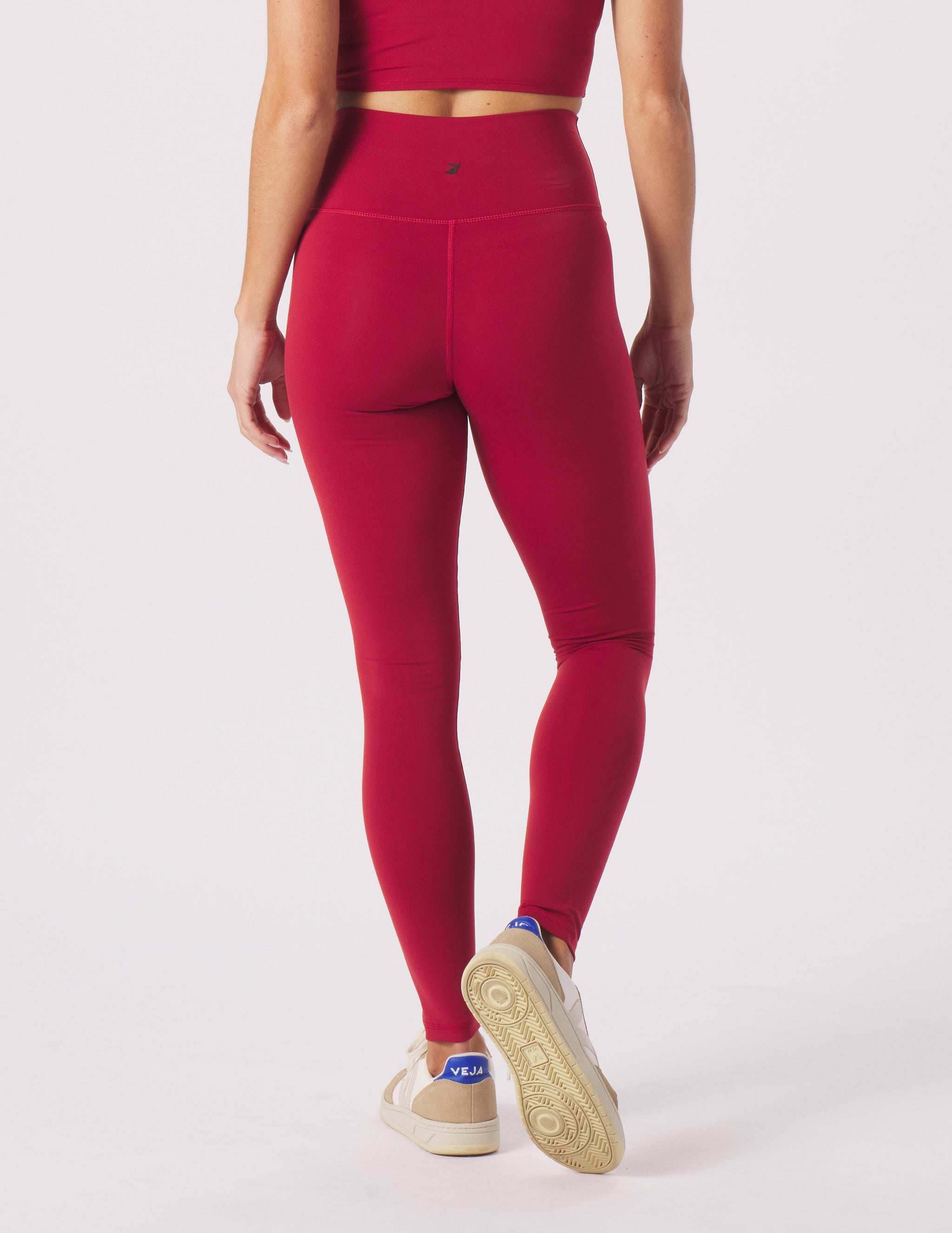 High Waist Pure Legging: Cardinal High Waist Pure Legging: Cardinal