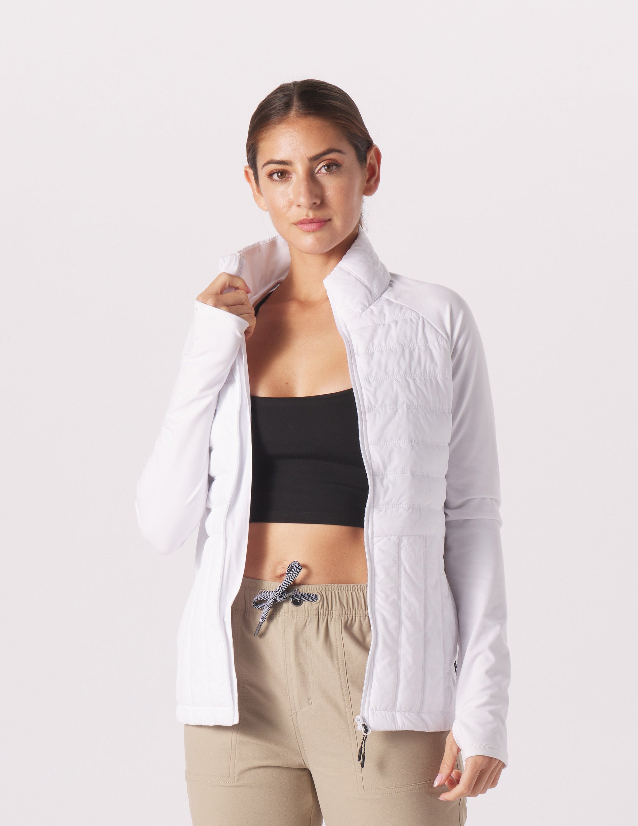 Pure Puffer: White Pure Puffer: White