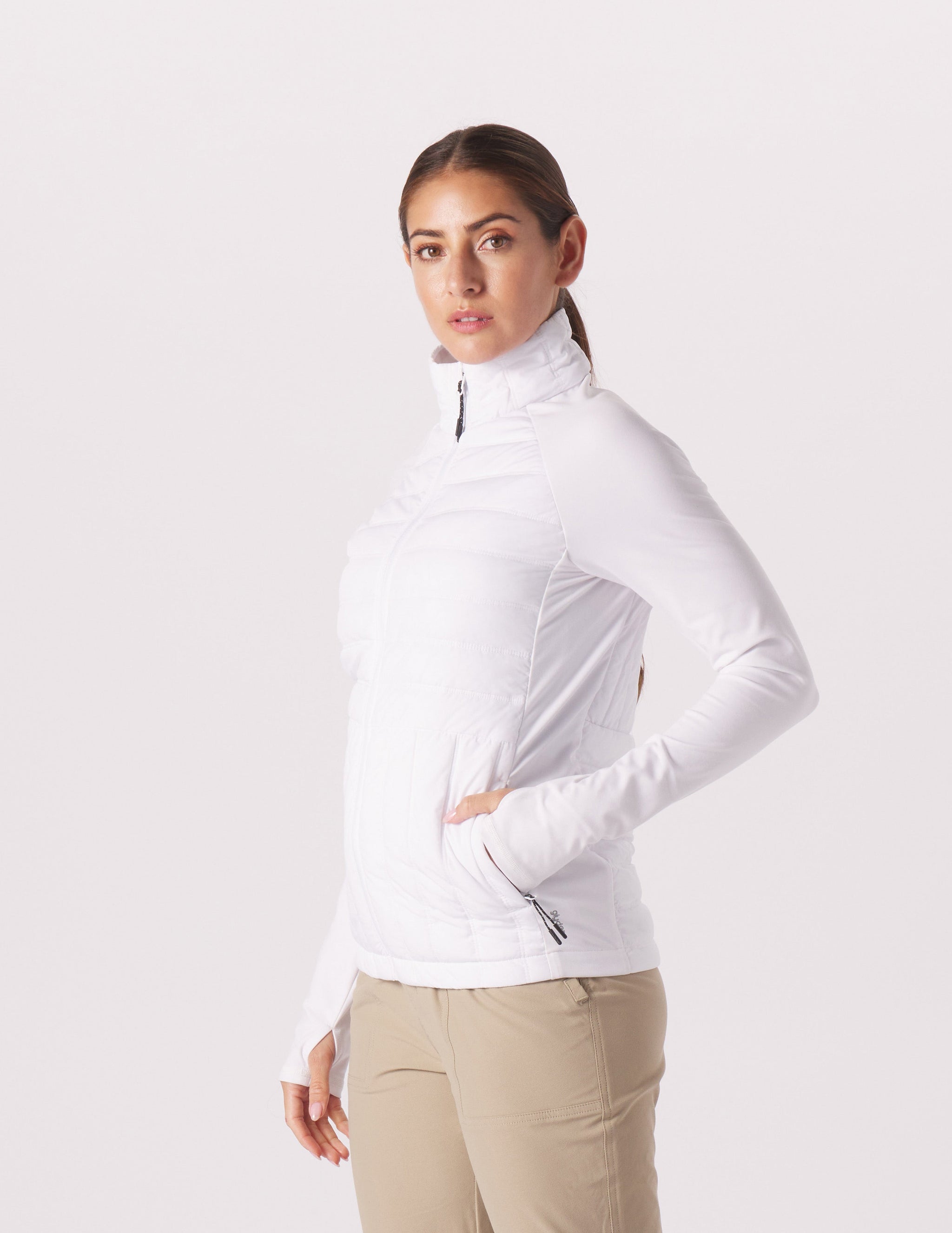 Pure Puffer: White Pure Puffer: White