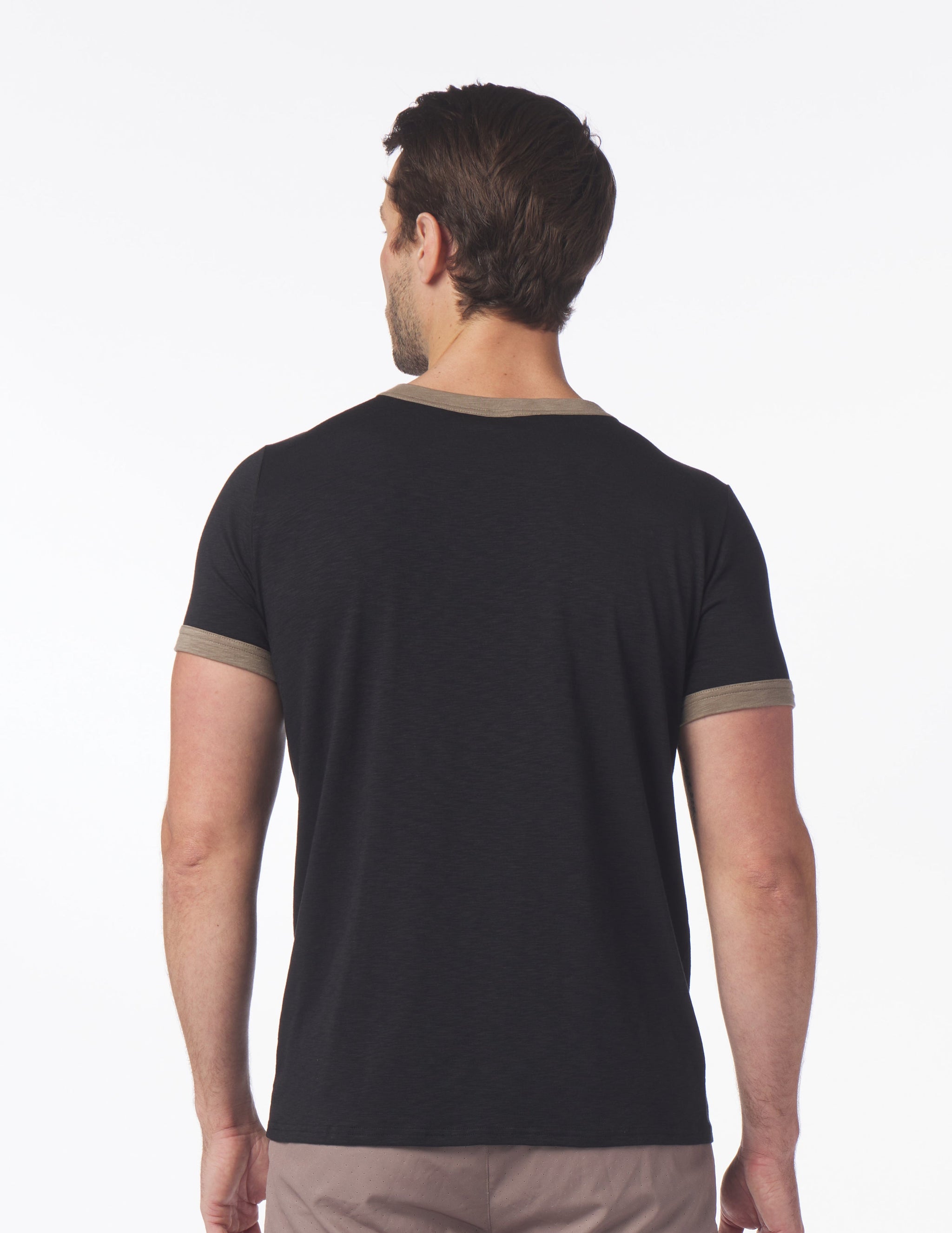 Ringer Tee: Black Ringer Tee: Black