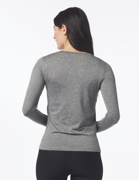 Simplicity Long Sleeve: Black Heather – Glyder