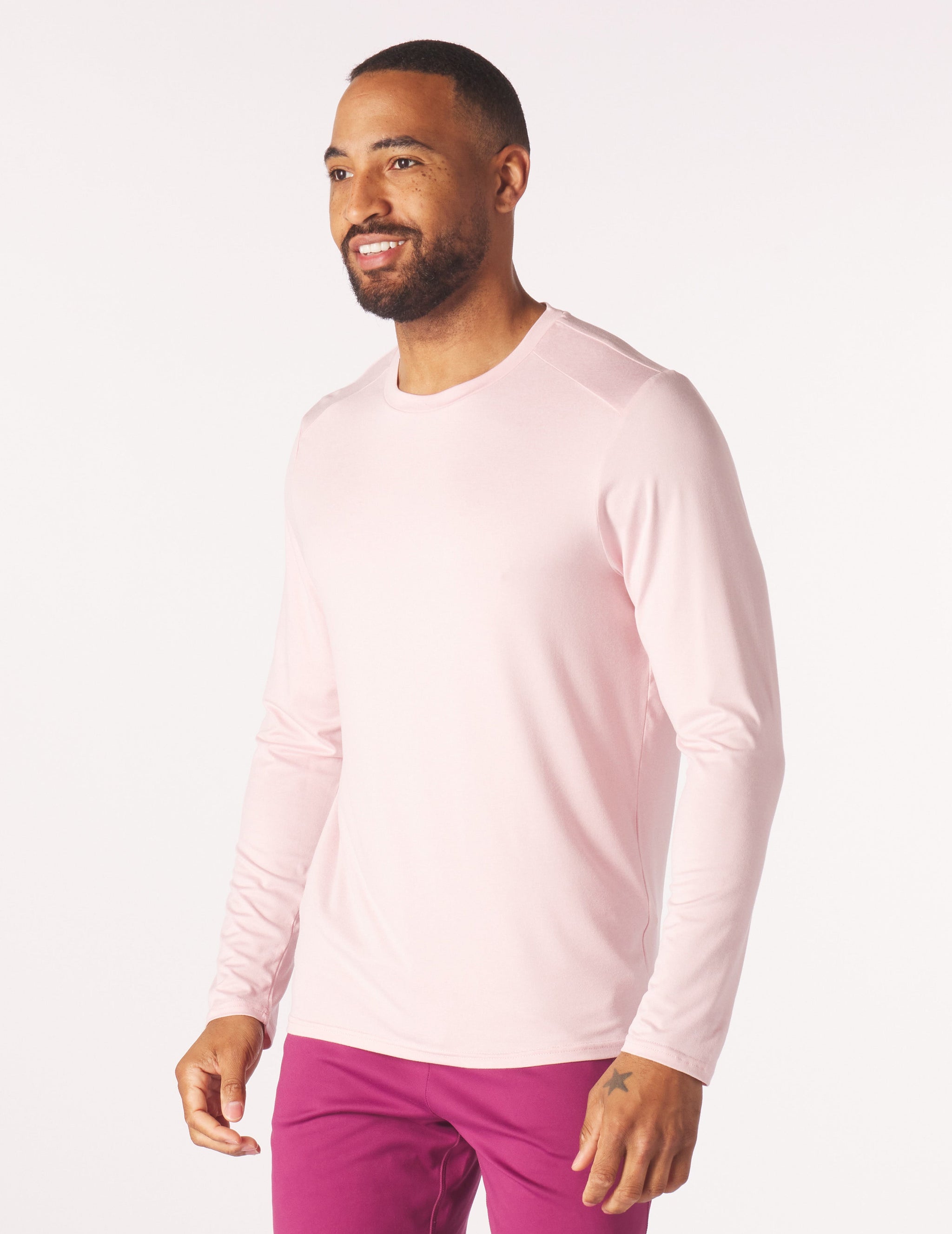 Salton Long Sleeve: Peony Heather Salton Long Sleeve: Peony Heather
