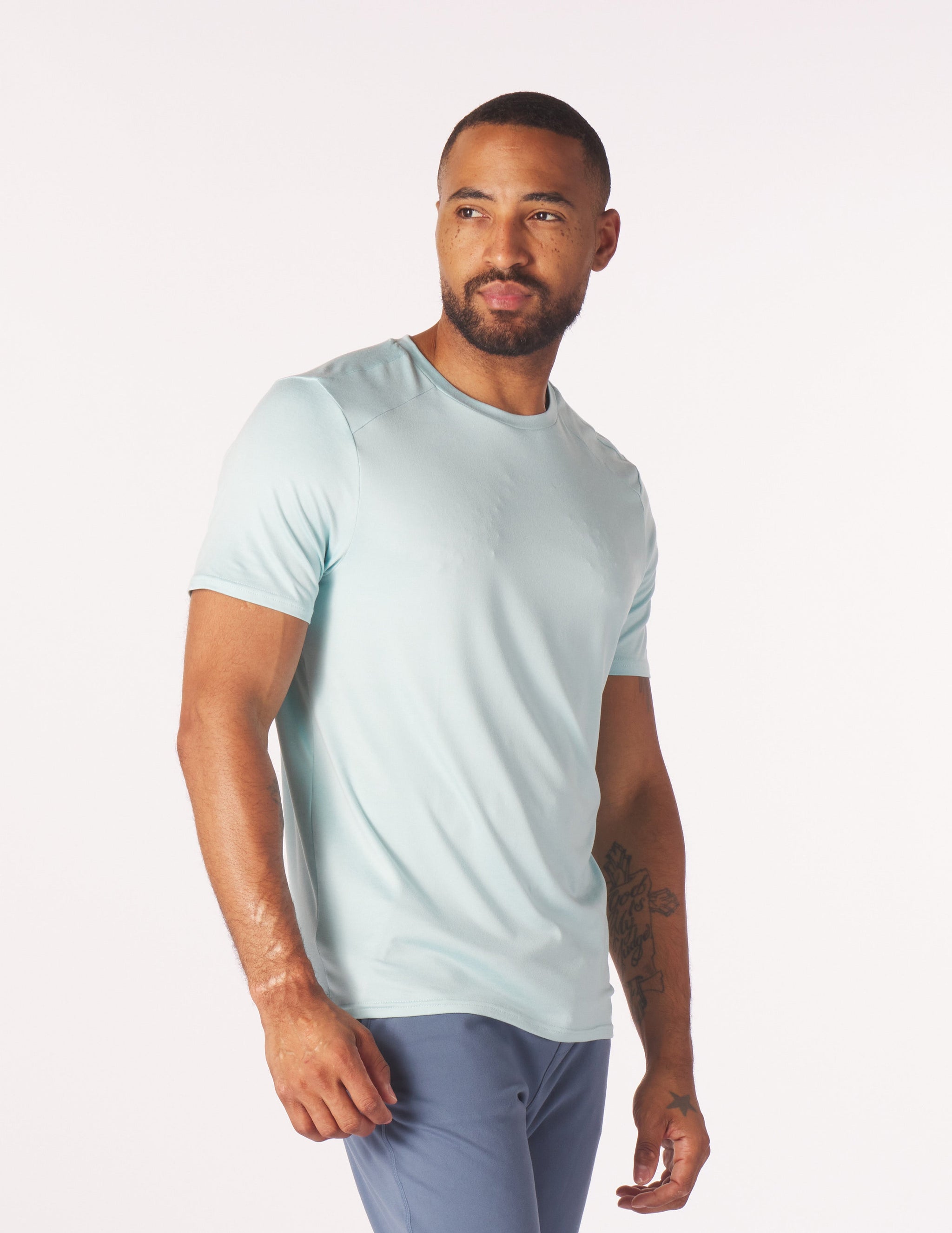 Salton Short Sleeve: Hydrangea Heather Salton Short Sleeve: Hydrangea Heather