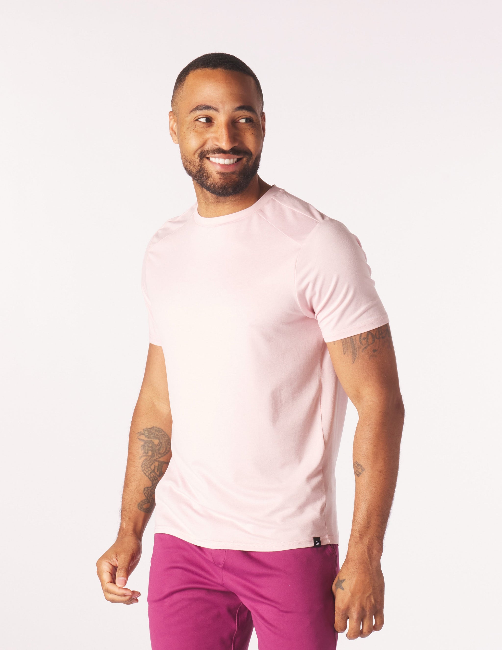 Salton Short Sleeve: Peony Heather Salton Short Sleeve: Peony Heather