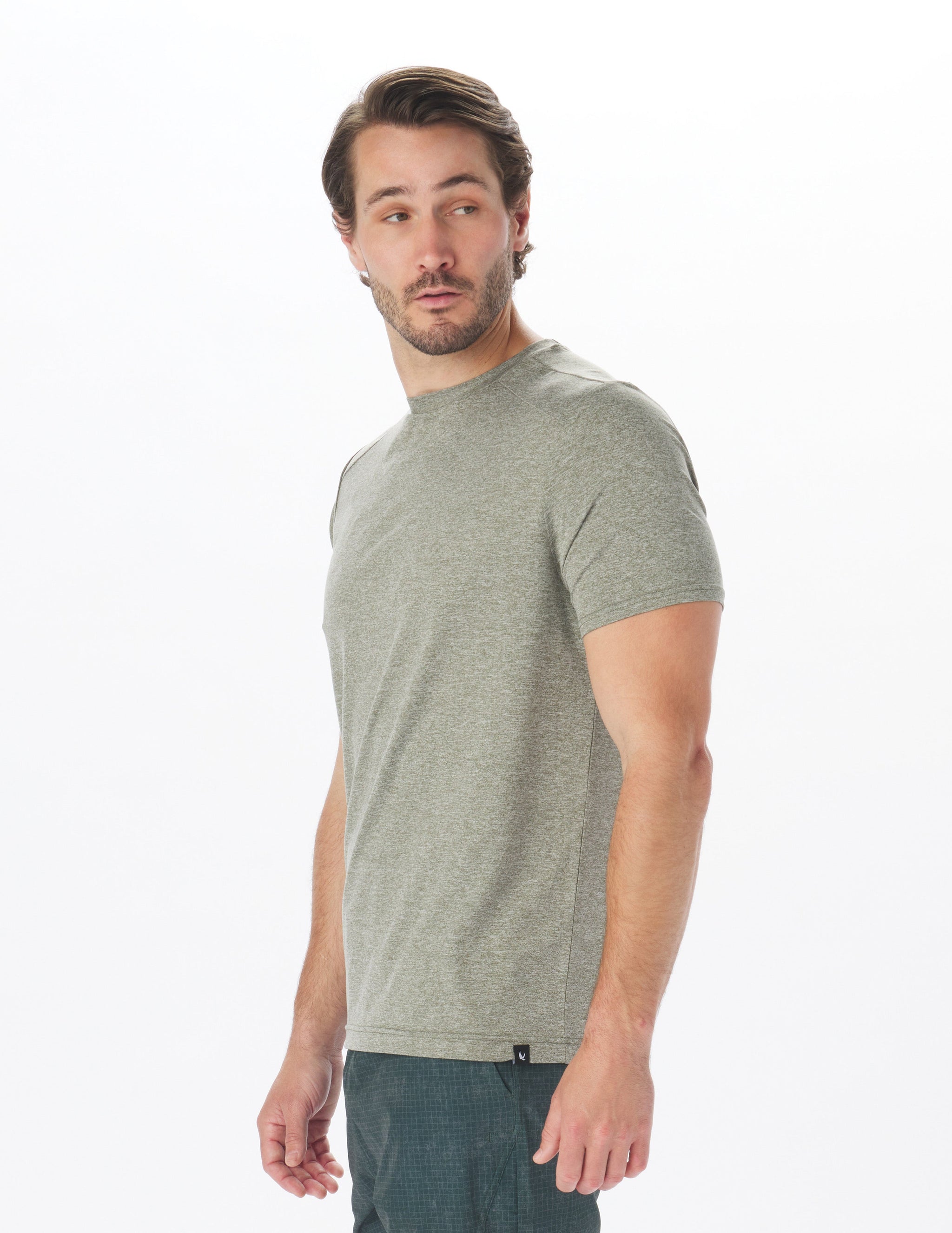 Salton Short Sleeve: Forest Heather Salton Short Sleeve: Forest Heather