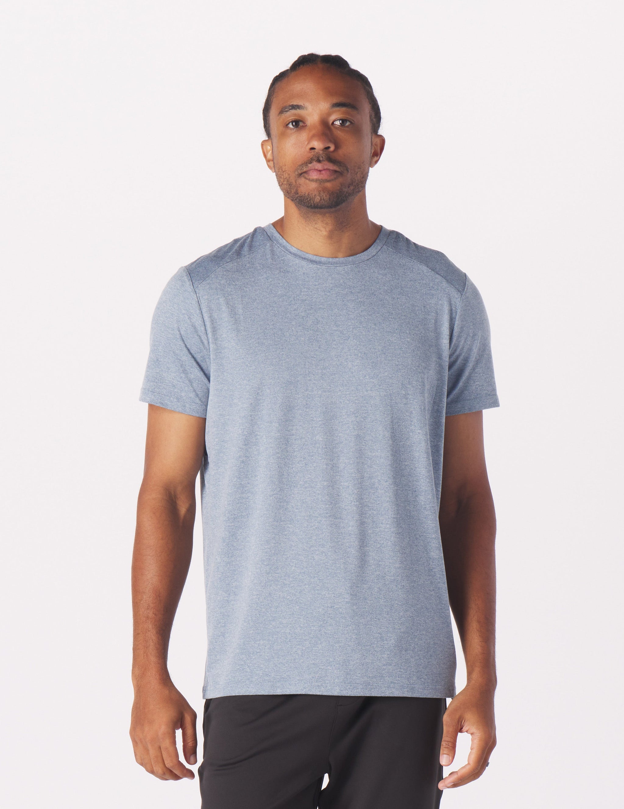 Salton Short Sleeve: Denim Blue Salton Short Sleeve: Denim Blue
