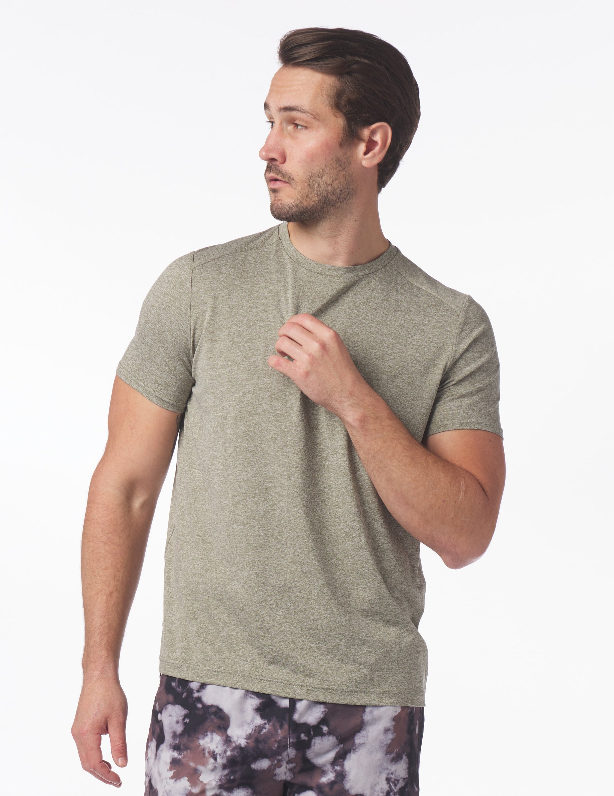 Salton Short Sleeve: Moss Heather Salton Short Sleeve: Moss Heather