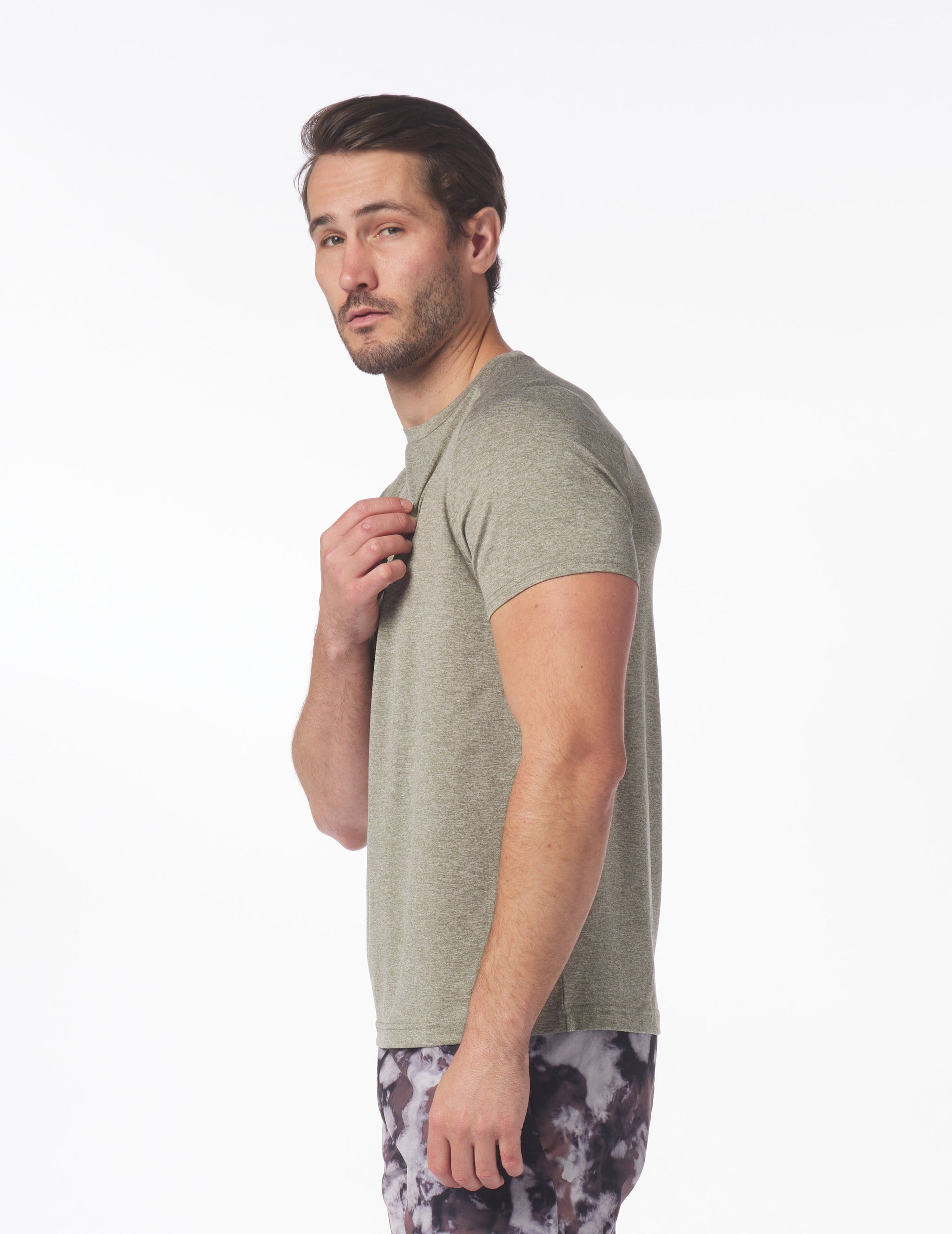 Salton Short Sleeve: Moss Heather Salton Short Sleeve: Moss Heather