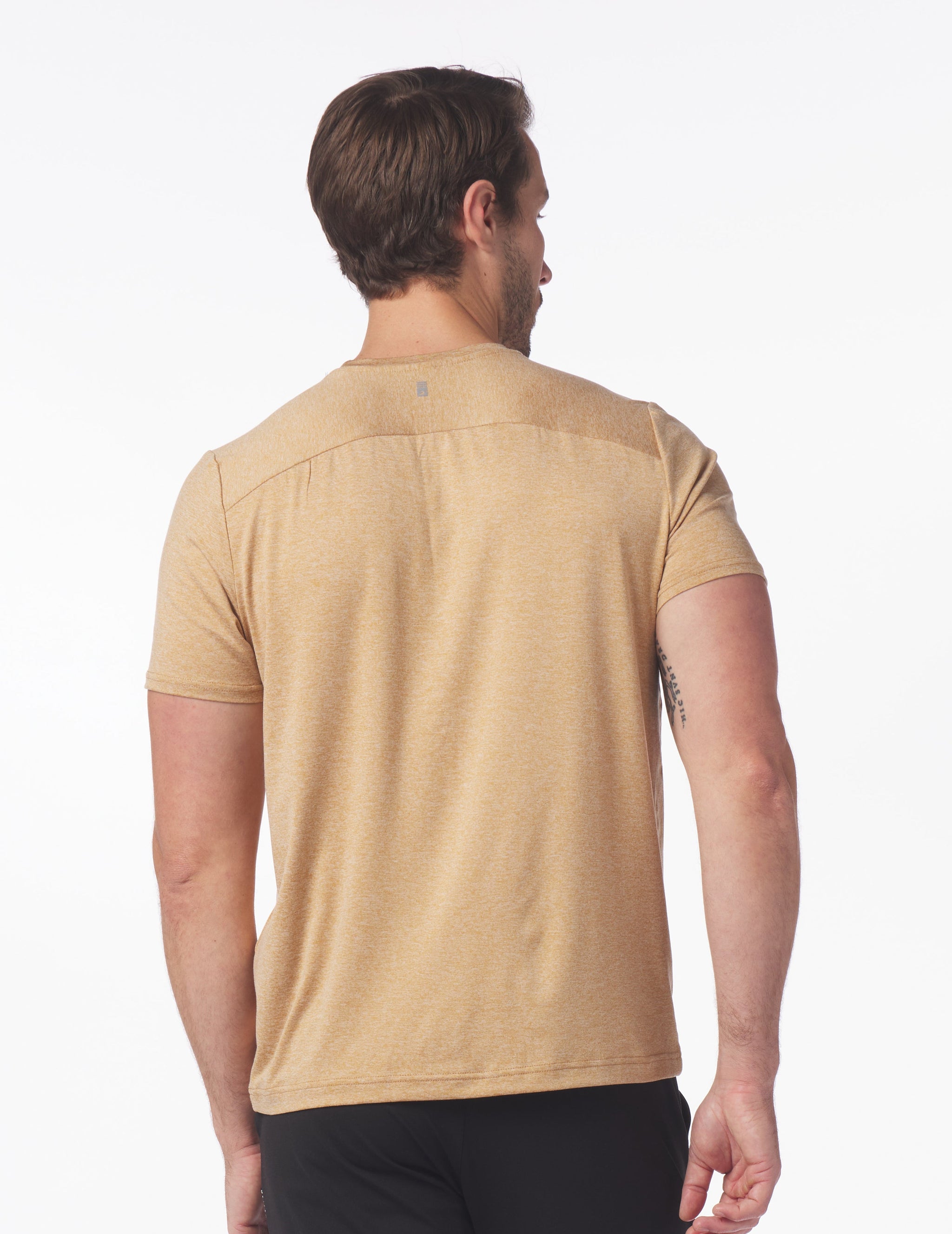 Salton Short Sleeve: Ochre Heather Salton Short Sleeve: Ochre Heather