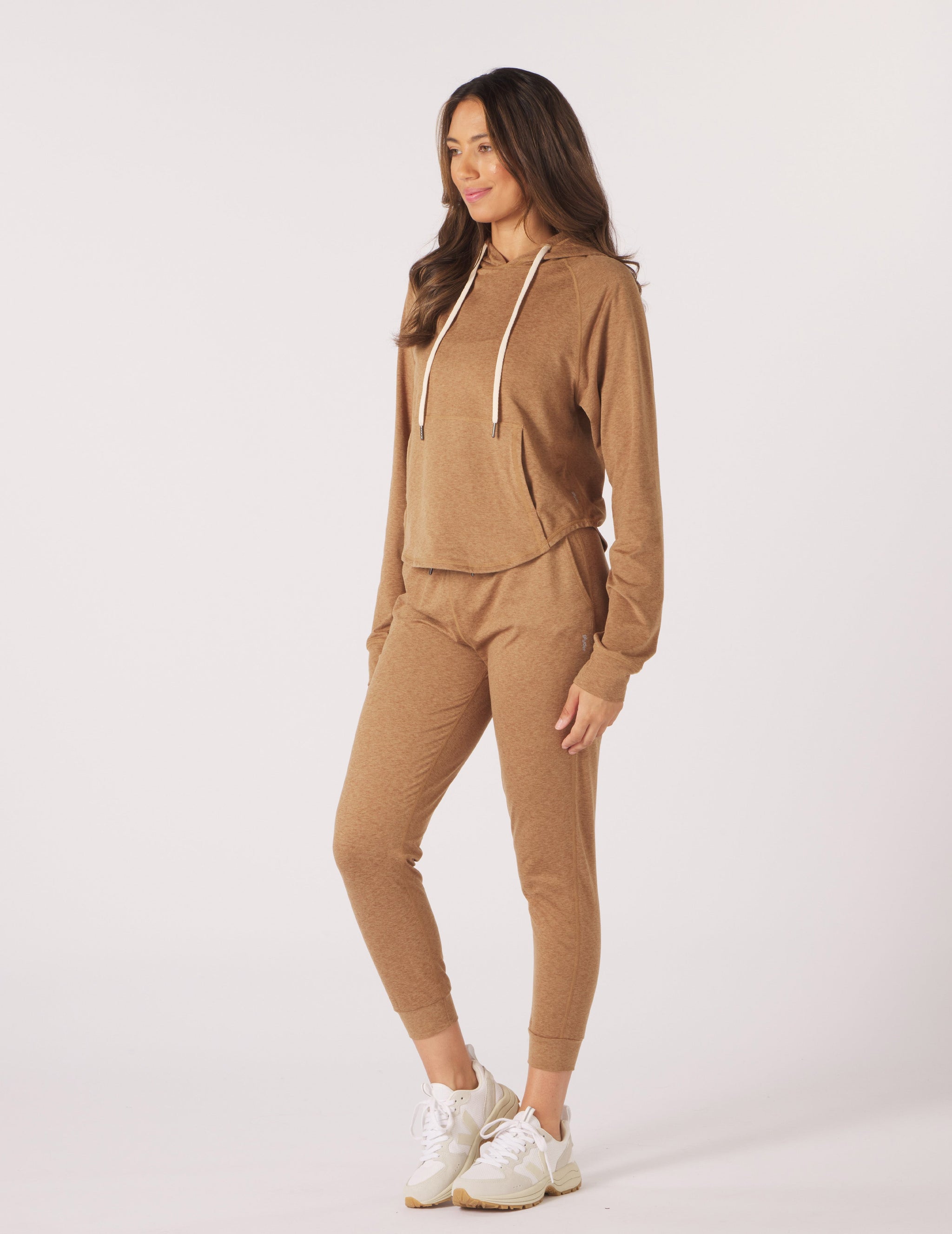 Serene Jogger: Almond Marble Serene Jogger: Almond Marble