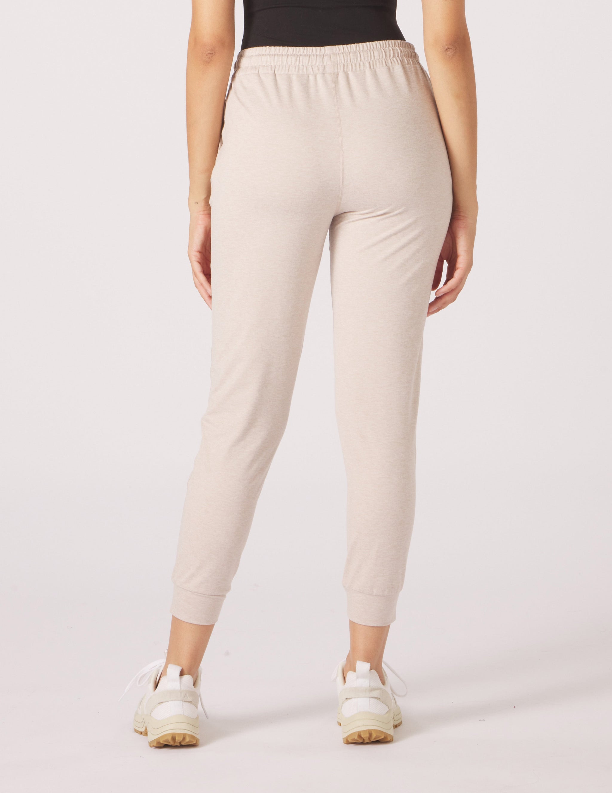 Serene Jogger: Oatmilk Marble Serene Jogger: Oatmilk Marble