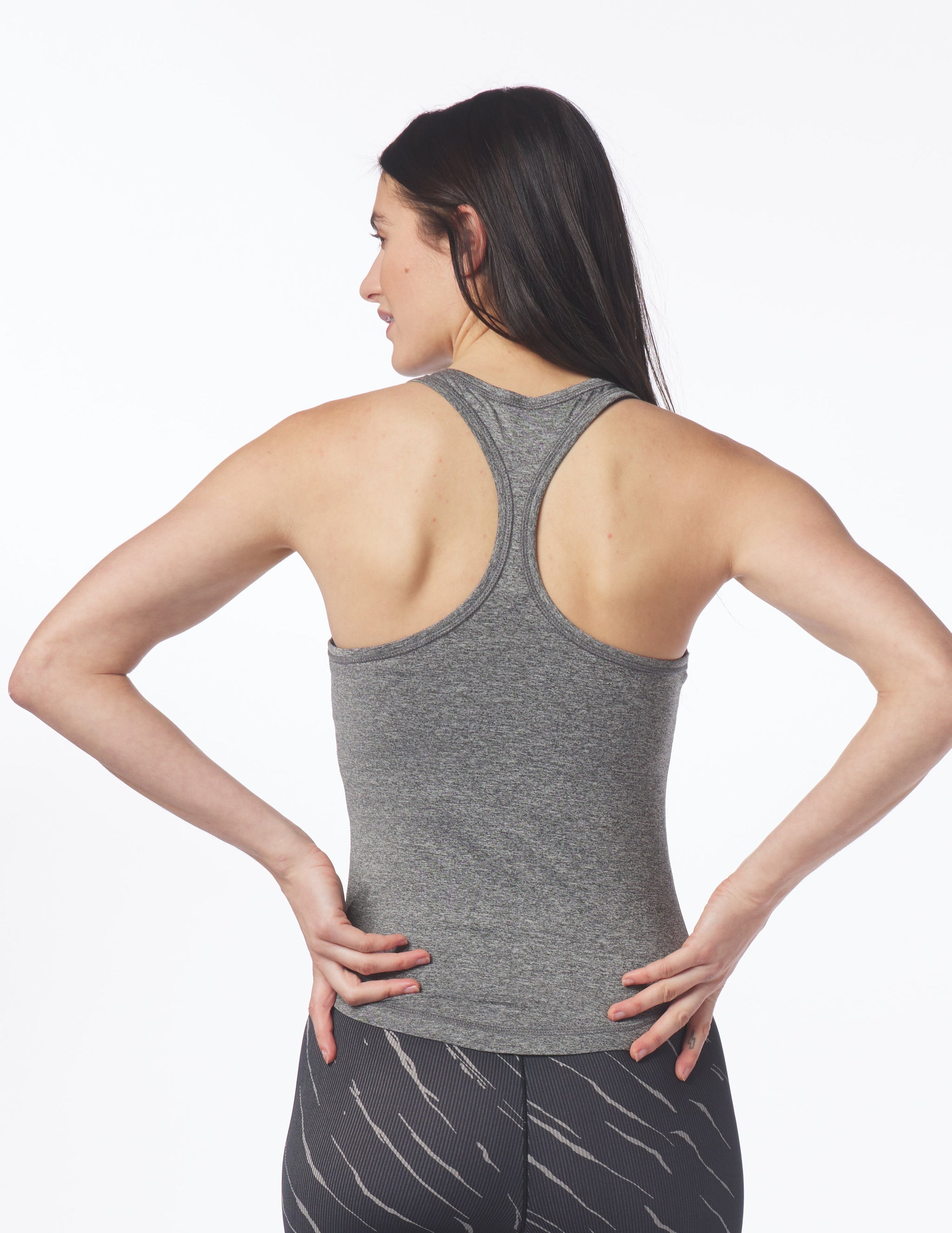Simplicity Tank: Black Heather Simplicity Tank: Black Heather