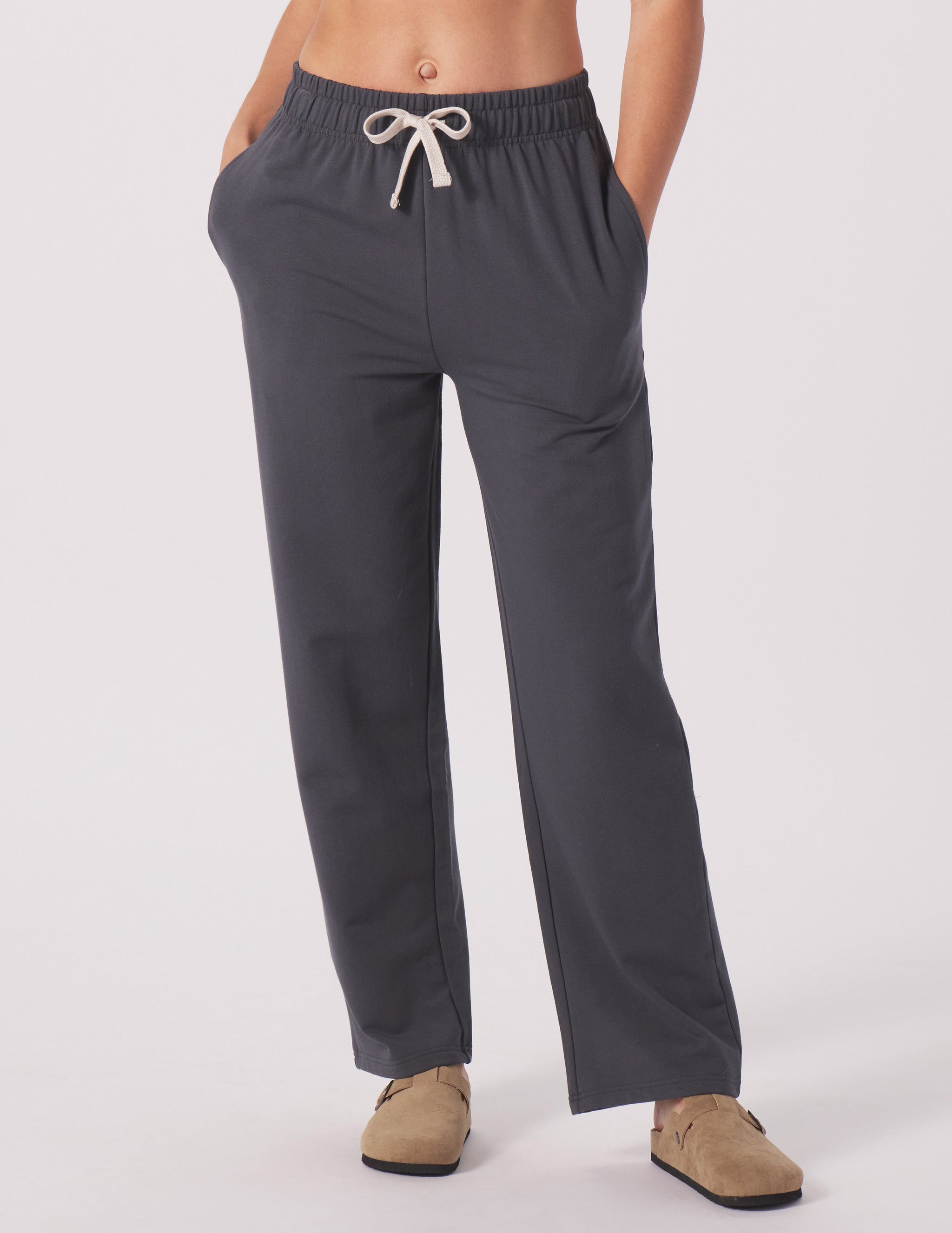 Straight Leg Sweatpant: Carbon Straight Leg Sweatpant: Carbon