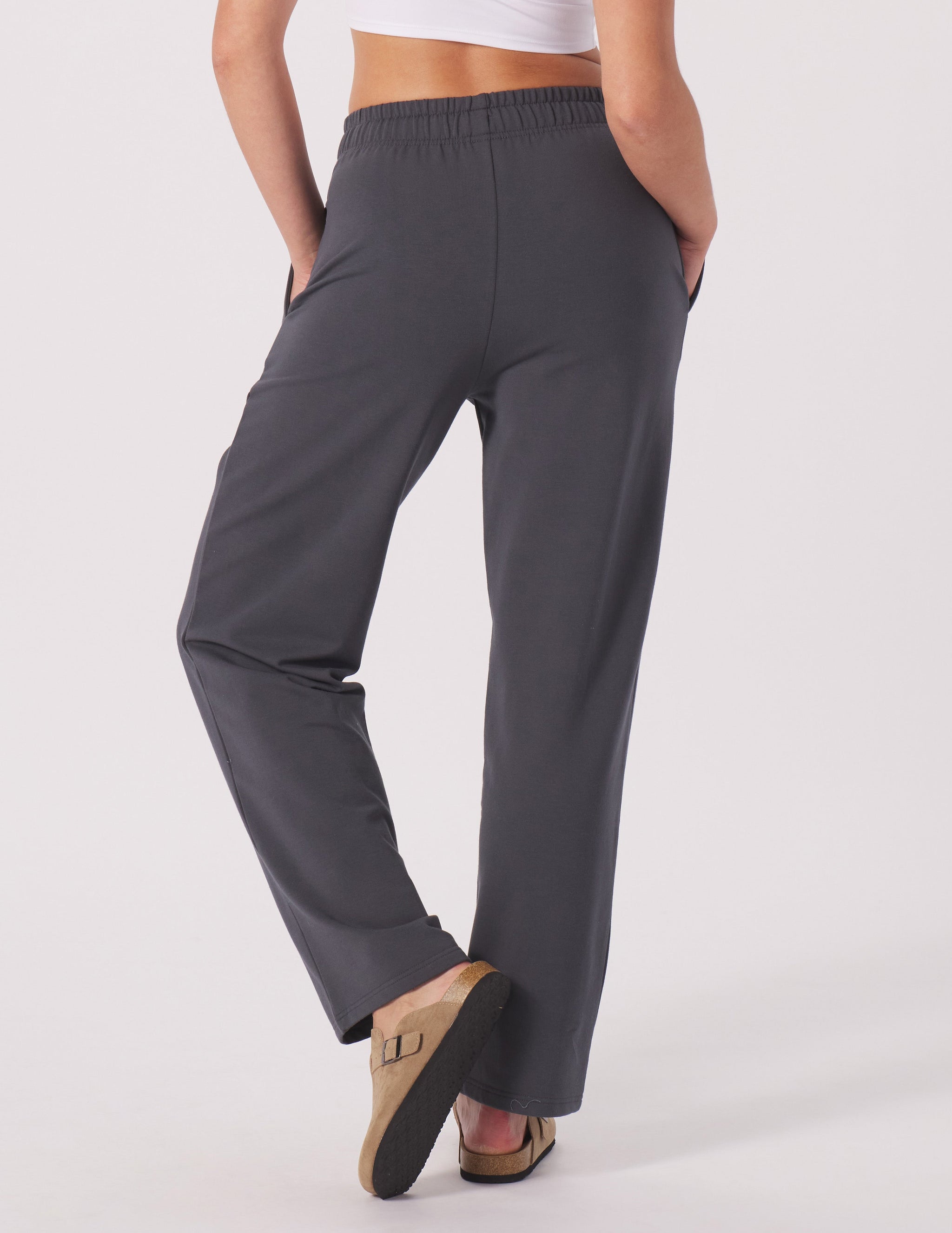 Straight Leg Sweatpant: Carbon Straight Leg Sweatpant: Carbon