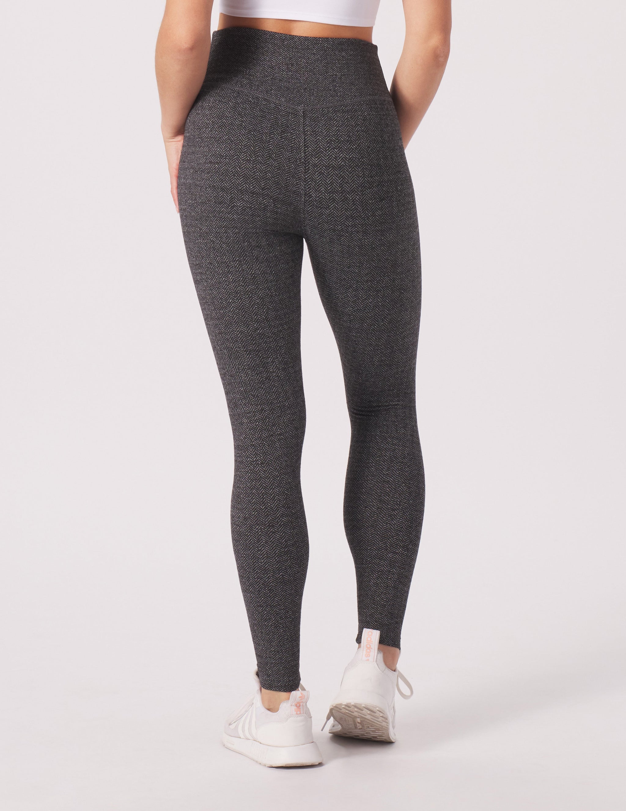 Sultry Legging: Black Herringbone Sultry Legging: Black Herringbone
