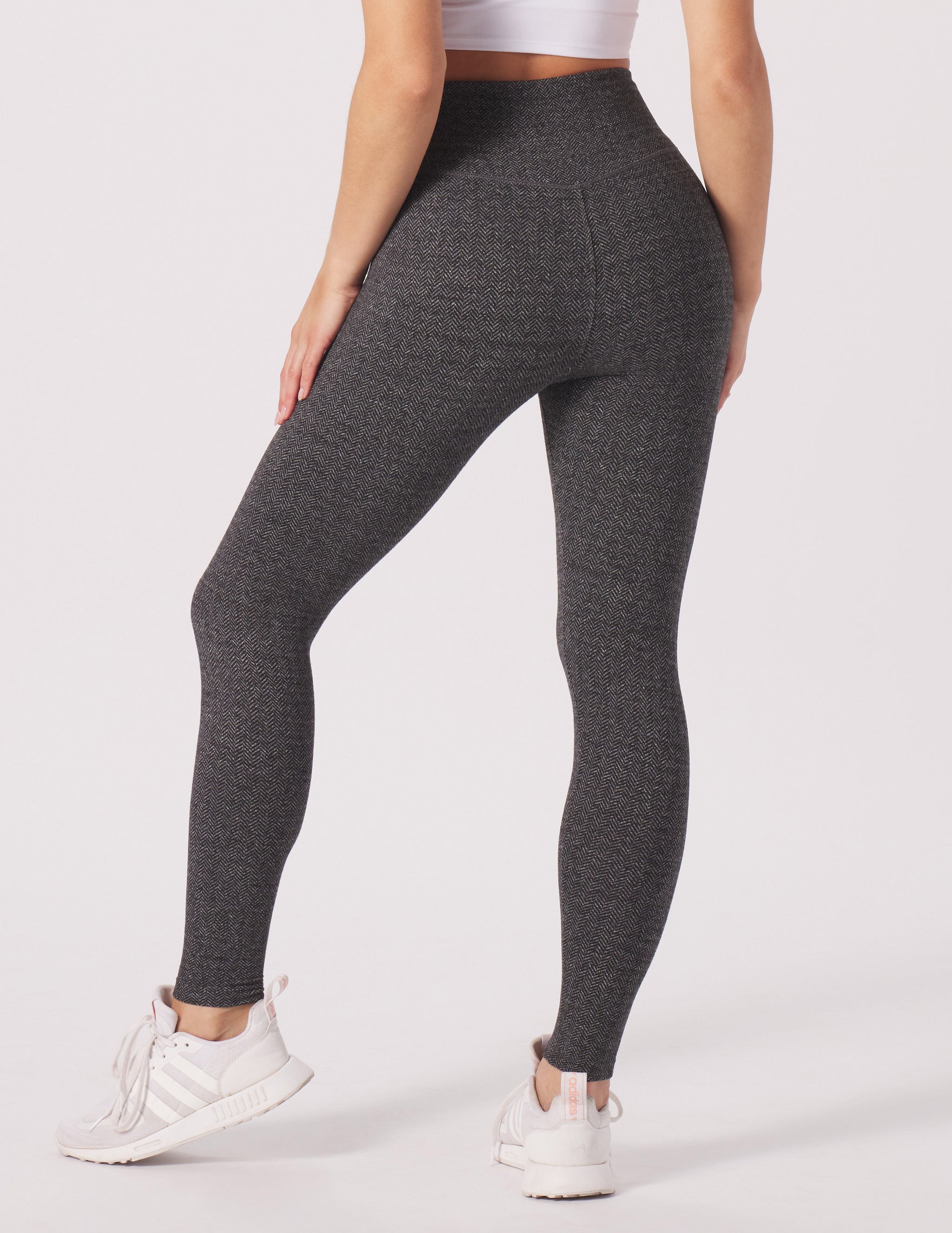Sultry Legging: Black Herringbone Sultry Legging: Black Herringbone