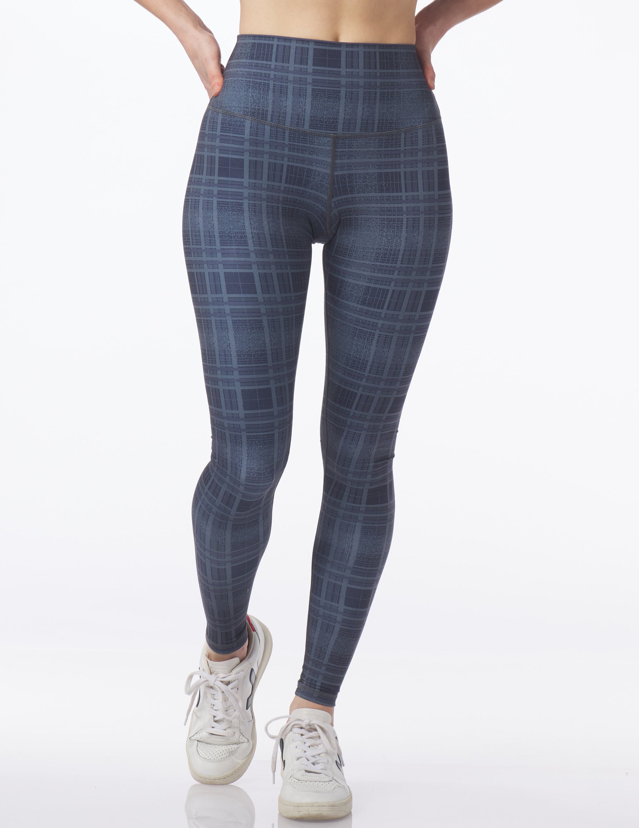 Sultry Legging: Black Speckle Plaid Sultry Legging: Black Speckle Plaid