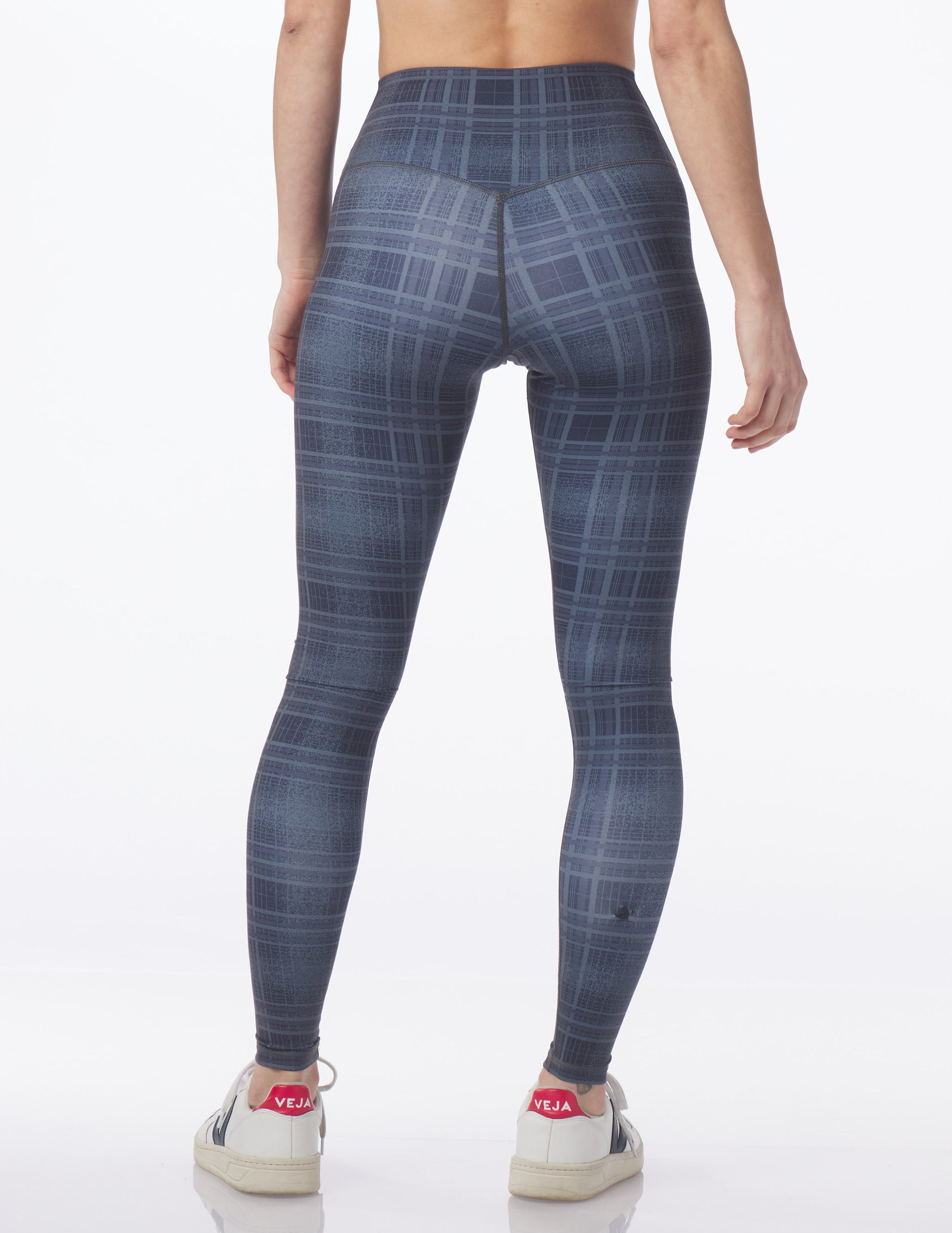 Sultry Legging: Black Speckle Plaid Sultry Legging: Black Speckle Plaid