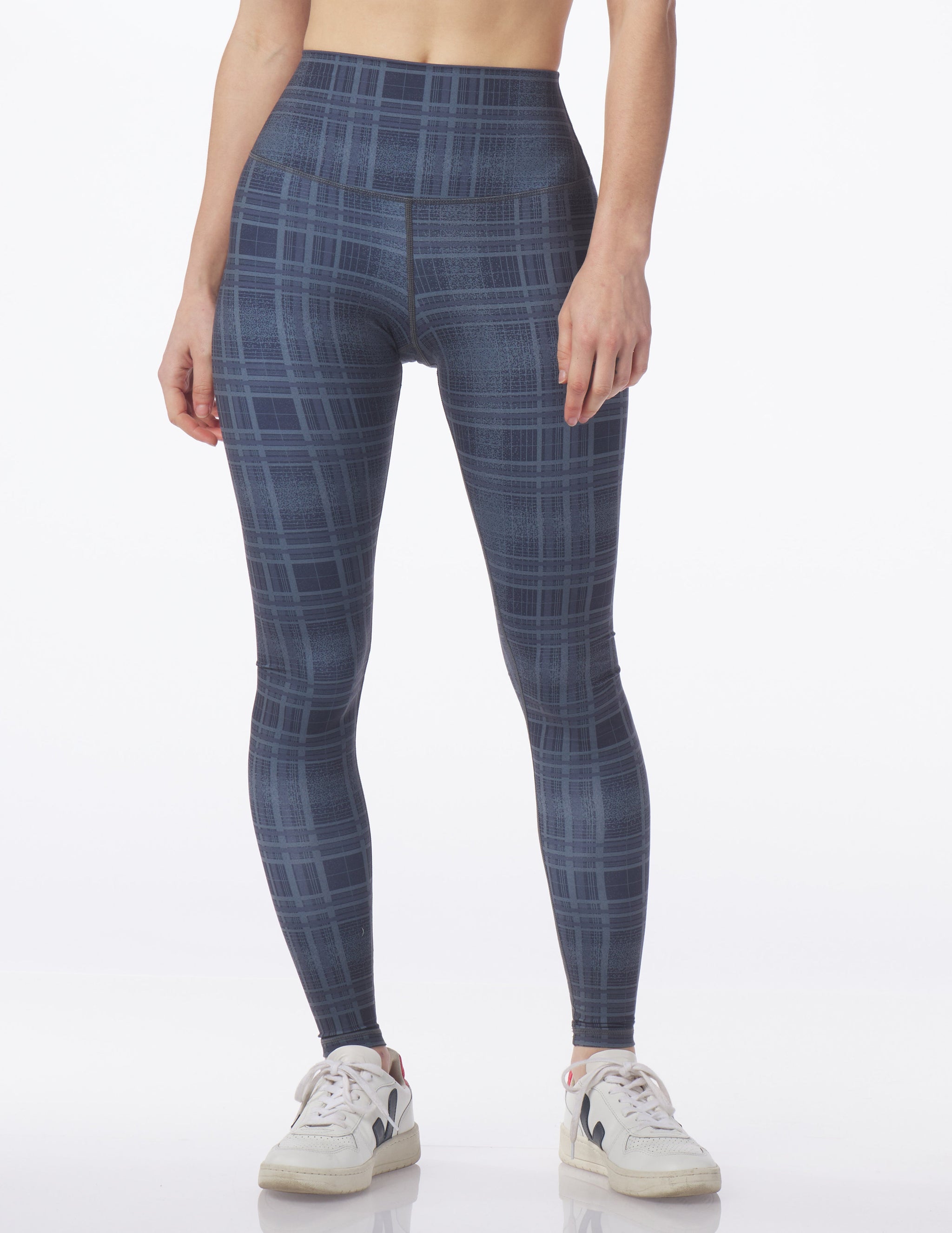 Sultry Legging: Black Speckle Plaid Sultry Legging: Black Speckle Plaid