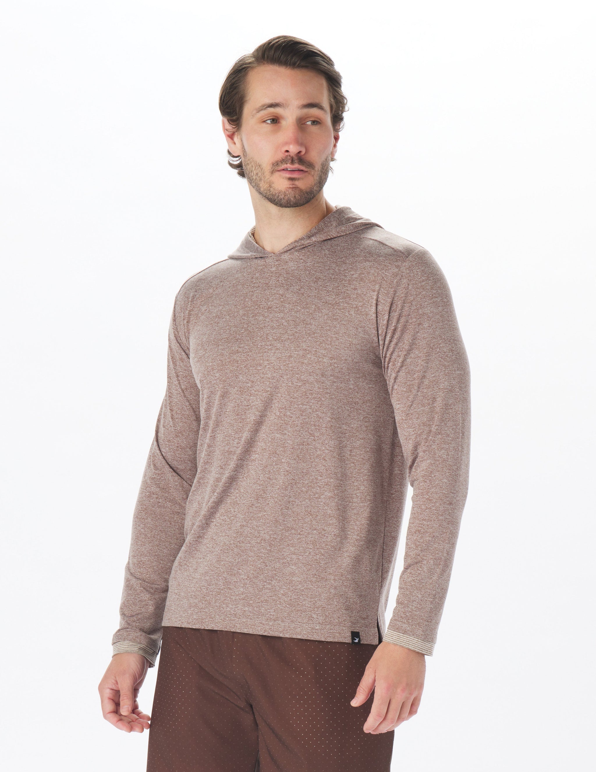 Taclite Hoodie: Espresso Heather Taclite Hoodie: Espresso Heather