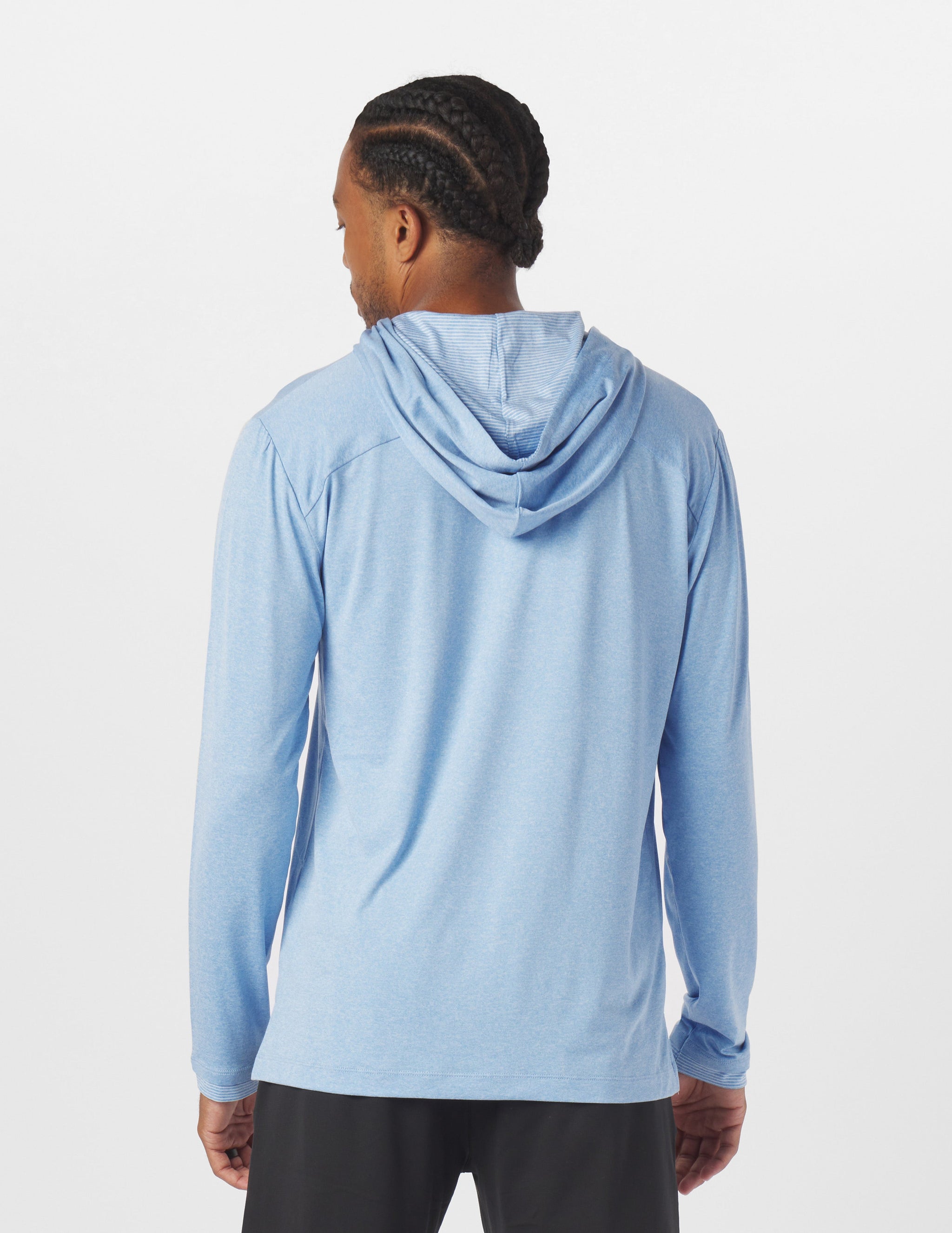 Taclite Hoodie: Ice Blue Heather Taclite Hoodie: Ice Blue Heather