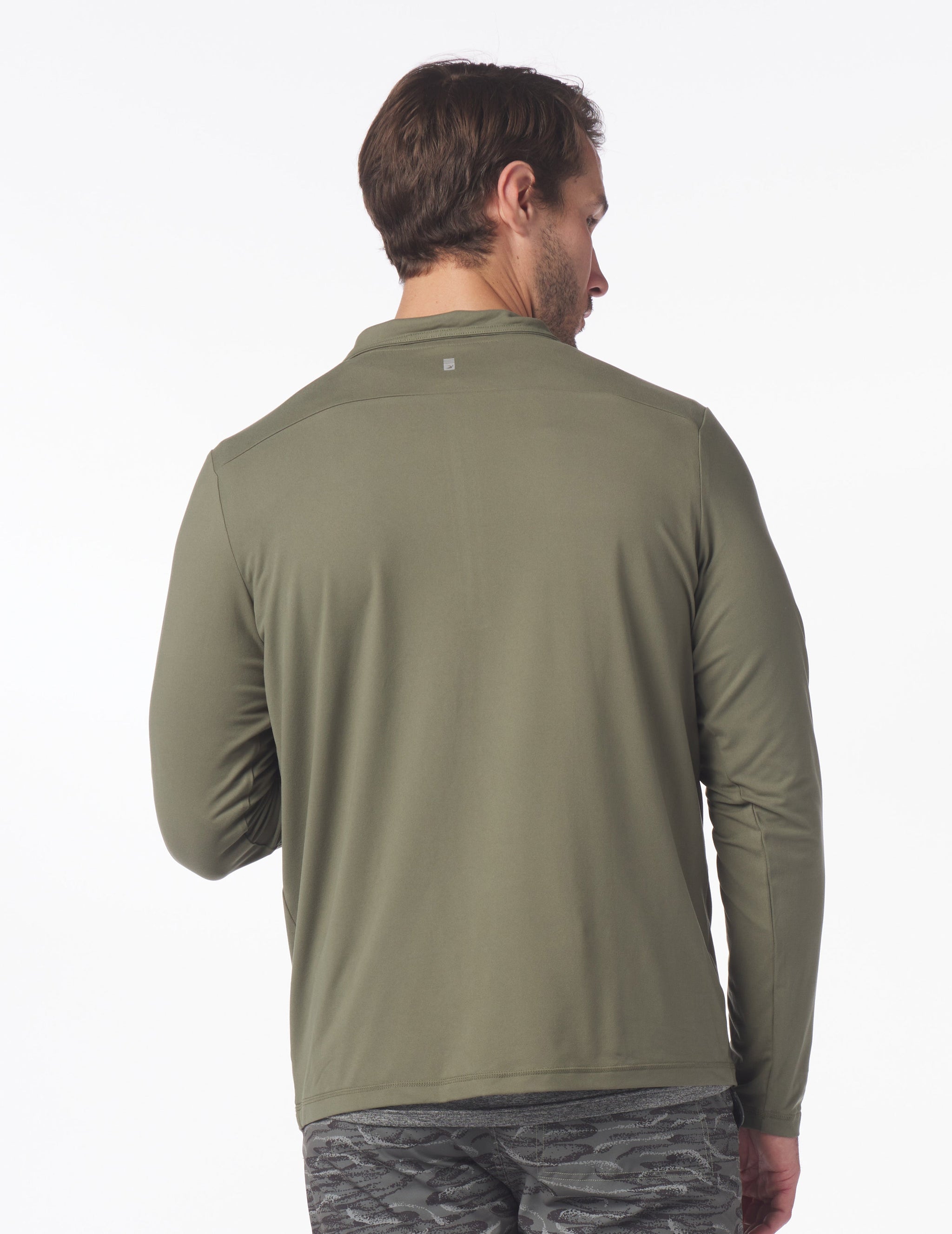 Tahoe 1/4 Zip: Moss Tahoe 1/4 Zip: Moss