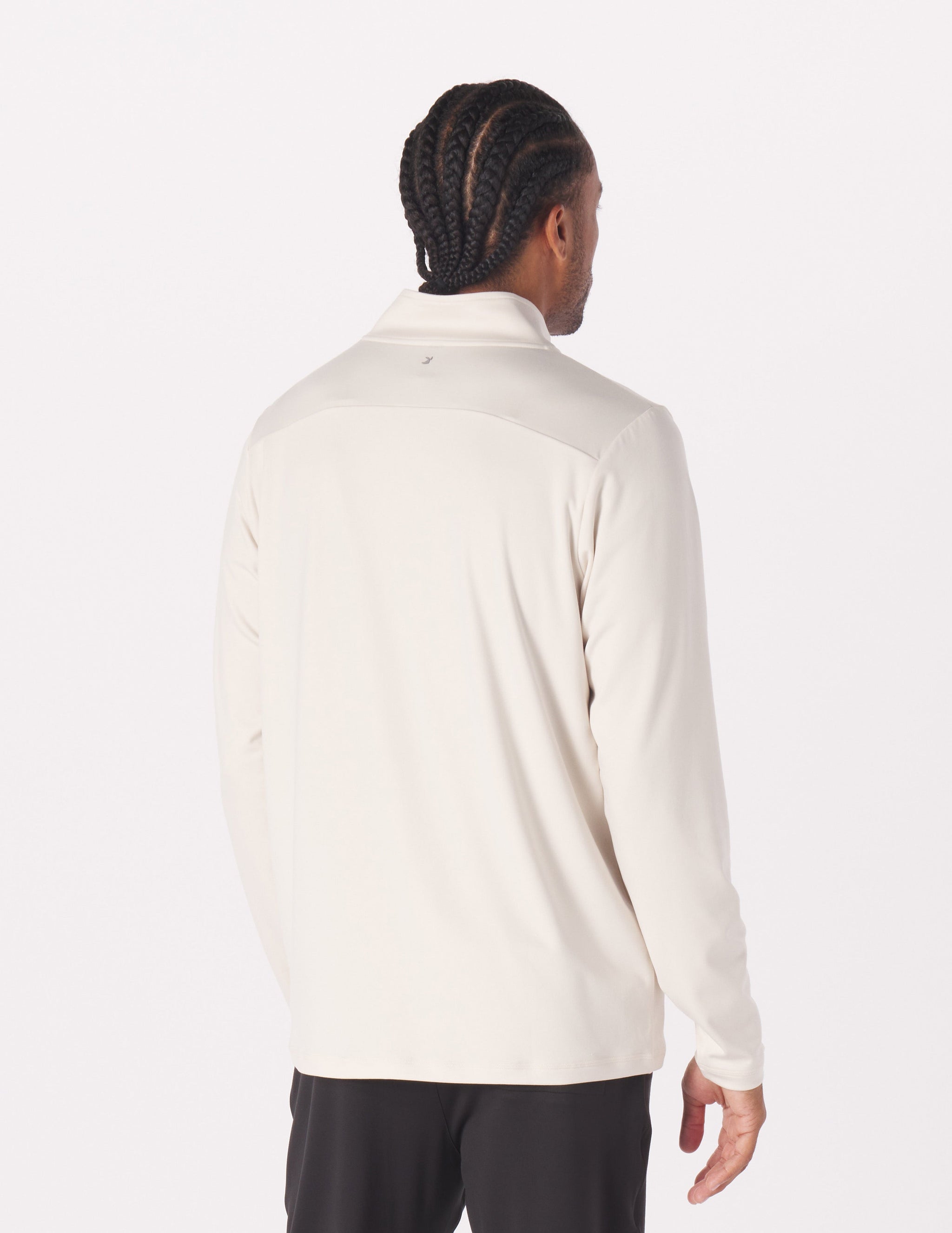 Tahoe 1/4 Zip: Oatmilk Tahoe 1/4 Zip: Oatmilk