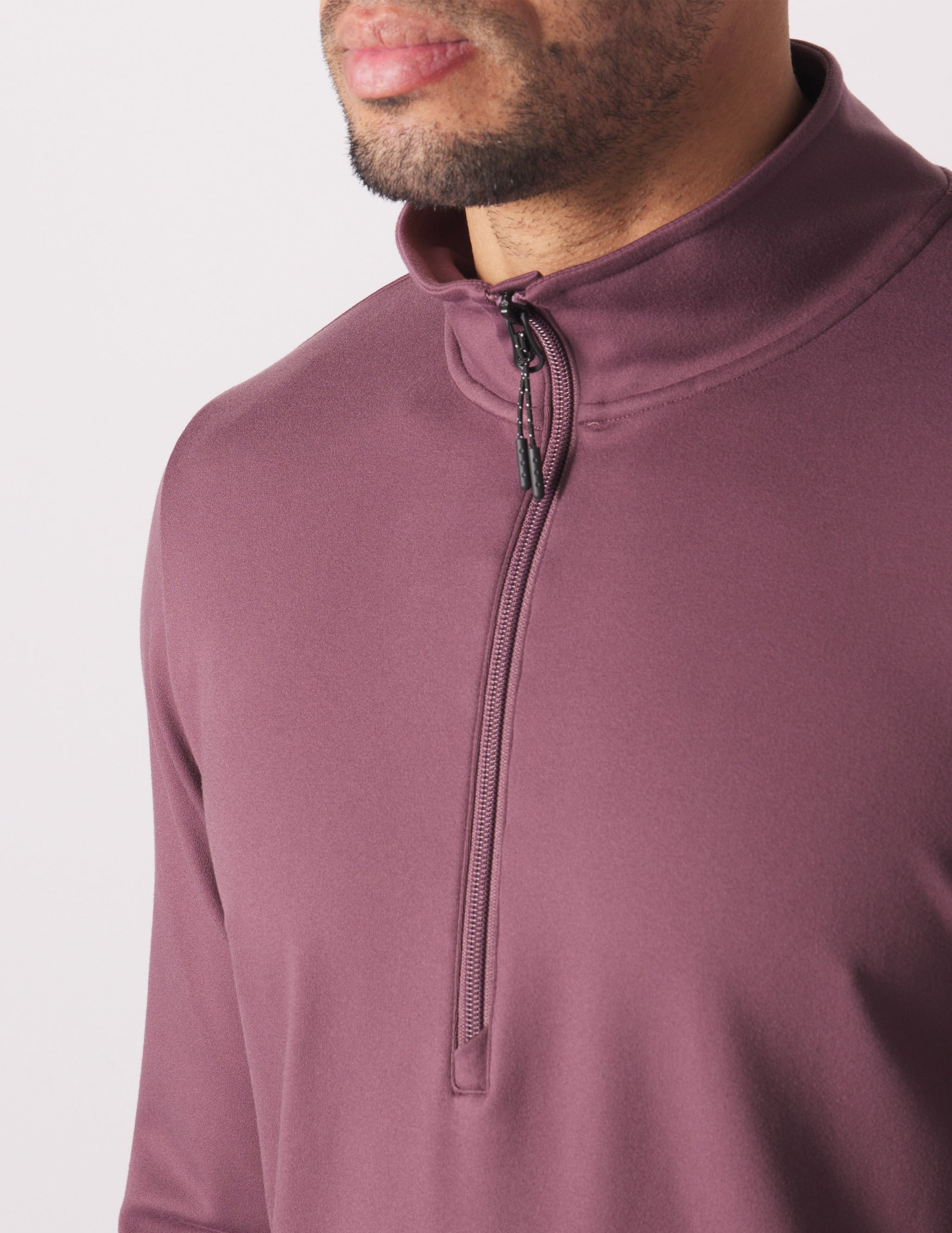 Tahoe 1/4 Zip: Berry Wine Tahoe 1/4 Zip: Berry Wine