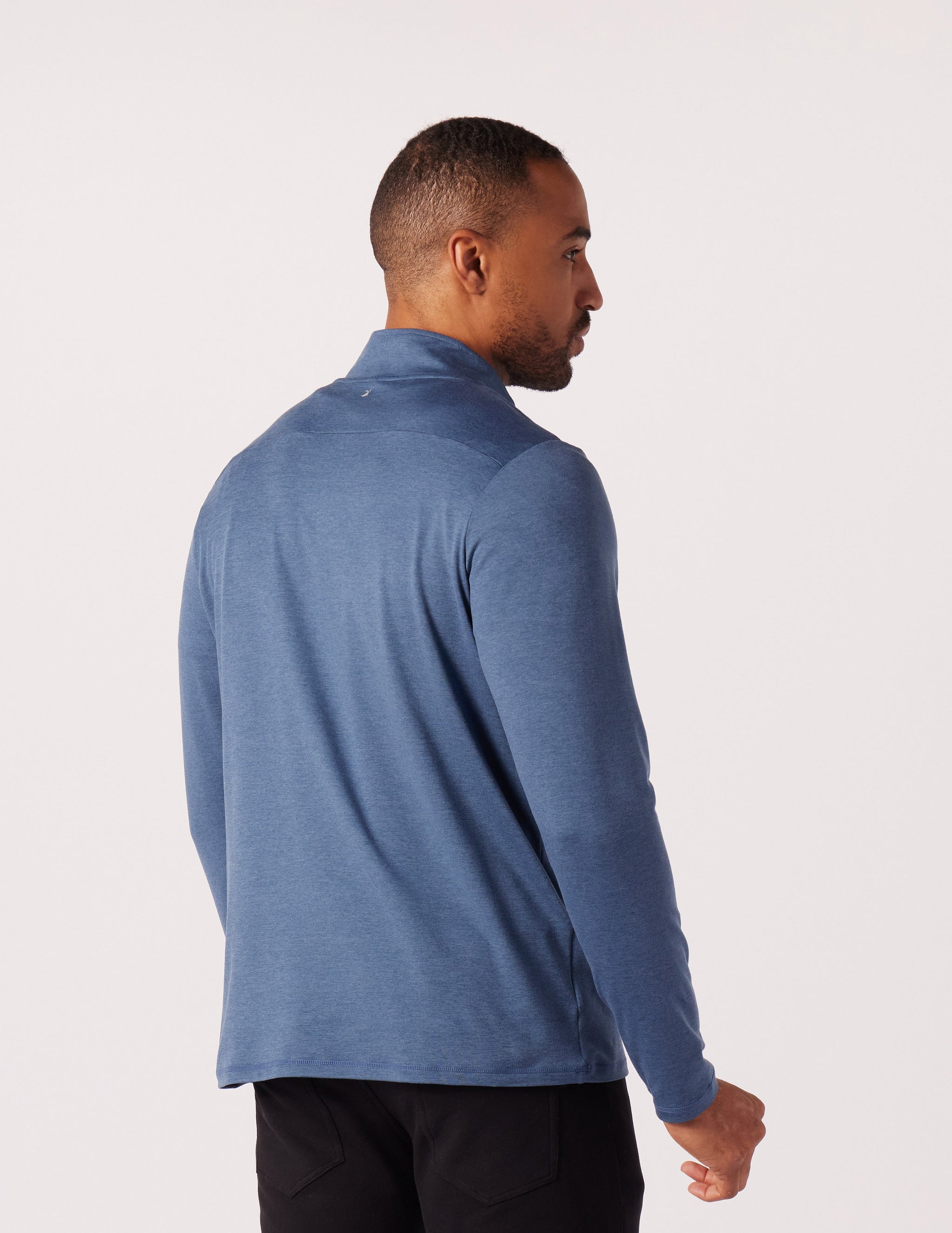 Tahoe 1/4 Zip: Washed Blue Marble Tahoe 1/4 Zip: Washed Blue Marble