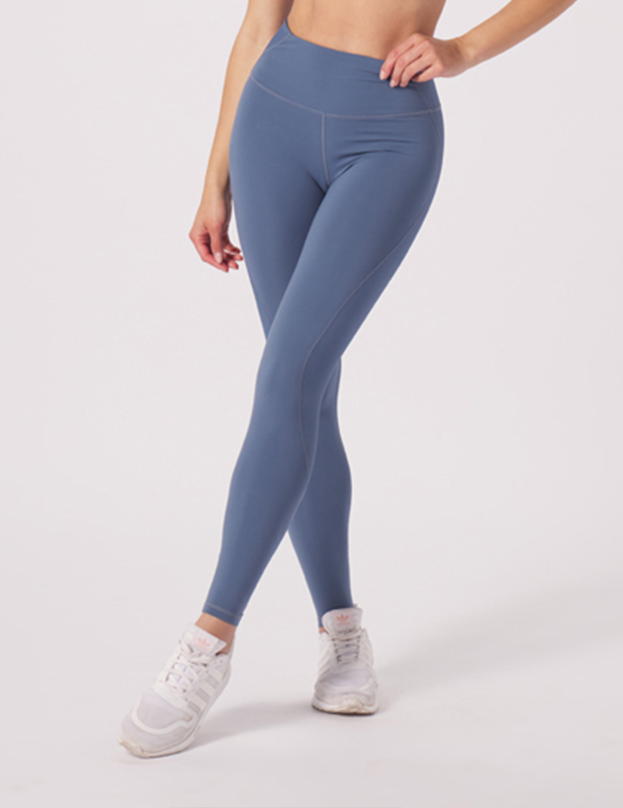 Tone Up Legging: Washed Blue Tone Up Legging: Washed Blue