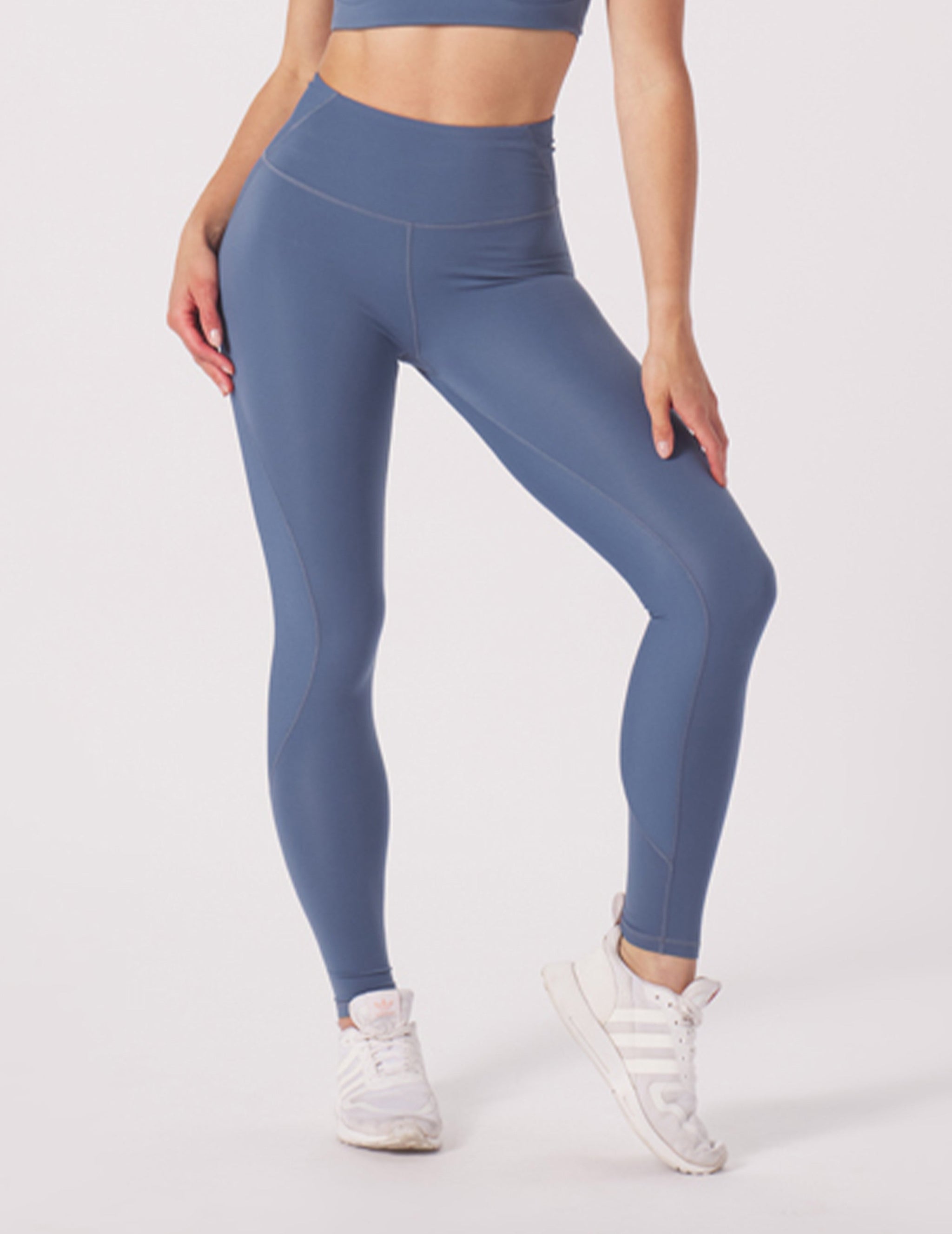 Tone Up Legging: Washed Blue Tone Up Legging: Washed Blue