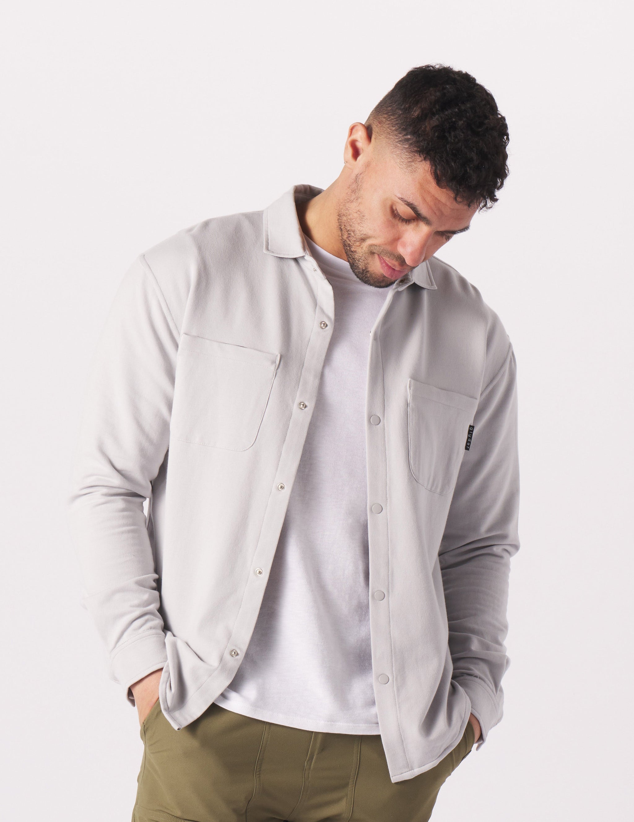 Trek Shirt: Ash Grey Trek Shirt: Ash Grey