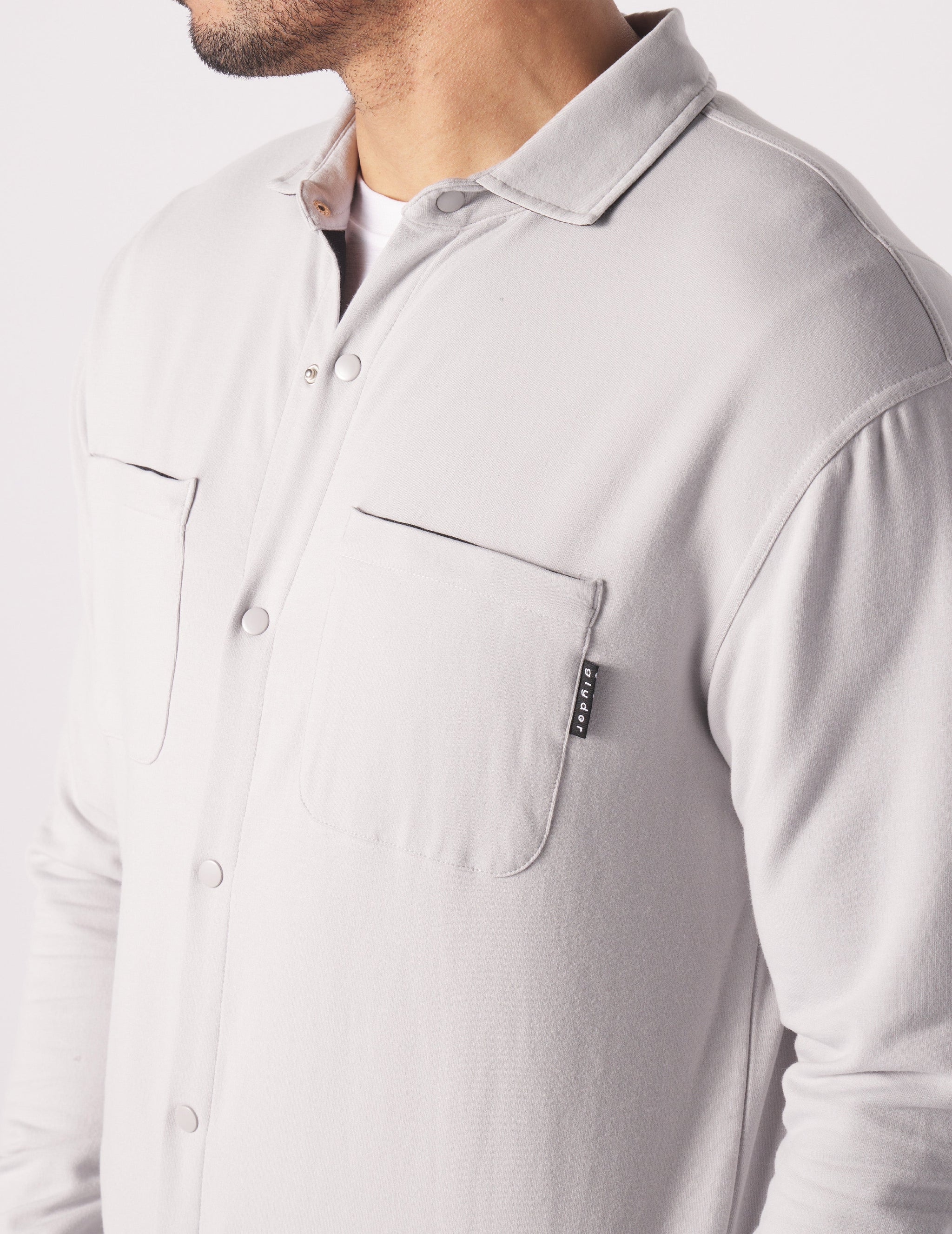 Trek Shirt: Ash Grey Trek Shirt: Ash Grey