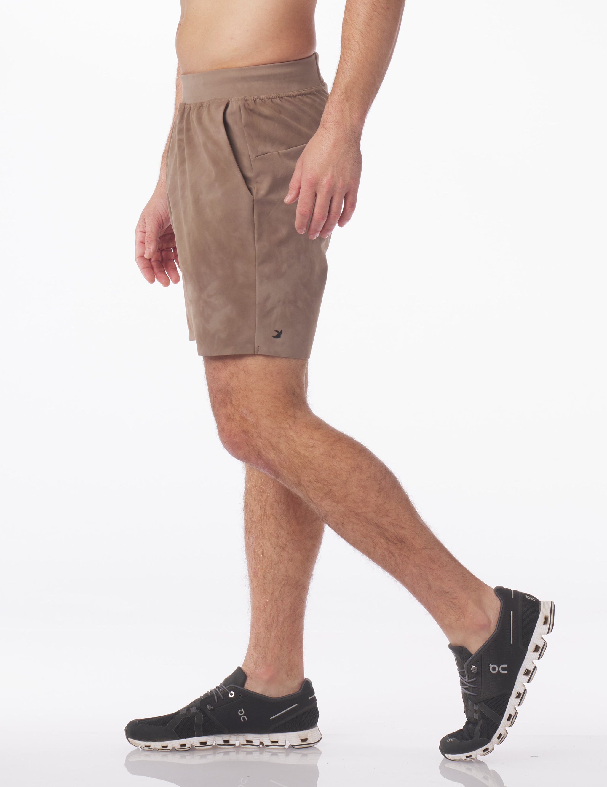 Turf Short: Mocha Stone Dye Turf Short: Mocha Stone Dye
