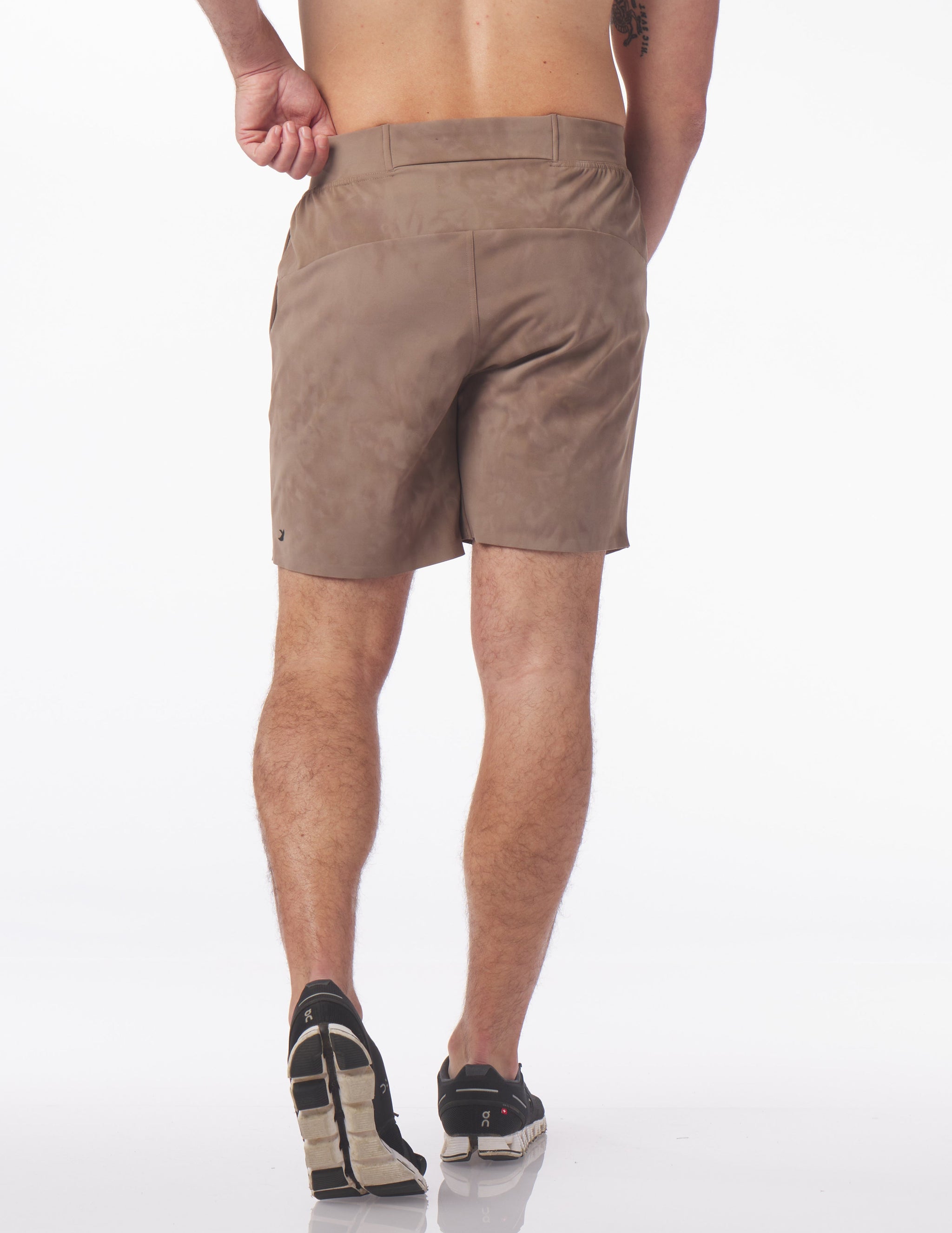 Turf Short: Mocha Stone Dye Turf Short: Mocha Stone Dye
