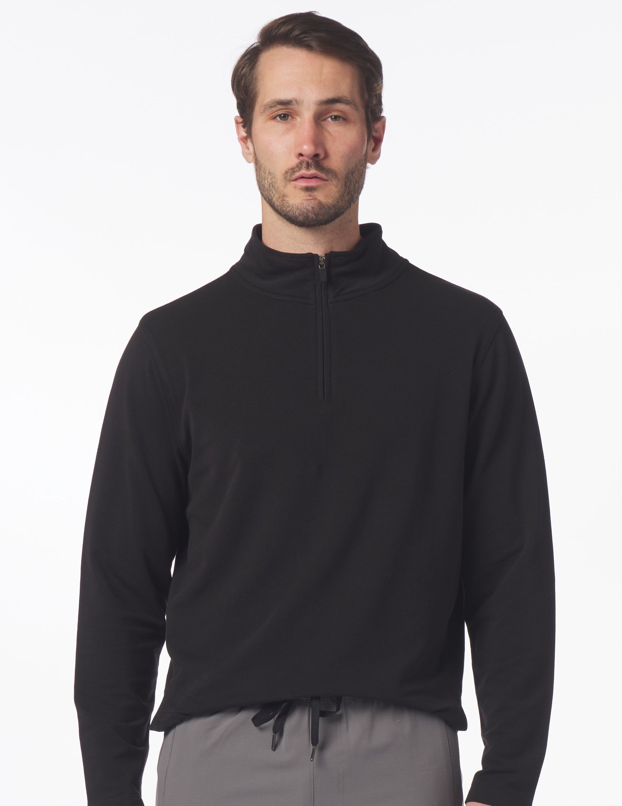 Vertex Quarter Zip: Black Vertex Quarter Zip: Black