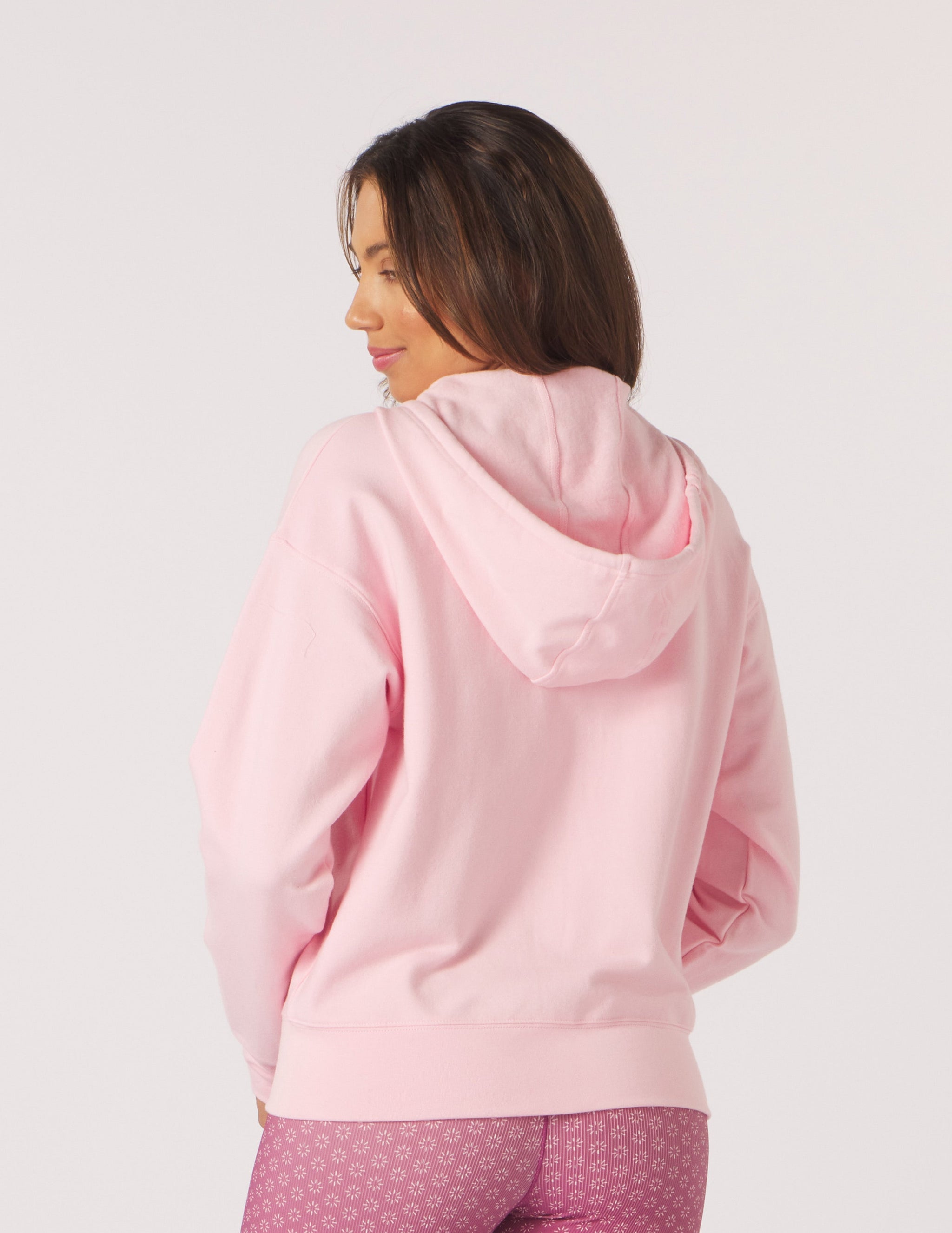 Vintage Oversized Zip Up: Peony Vintage Oversized Zip Up: Peony