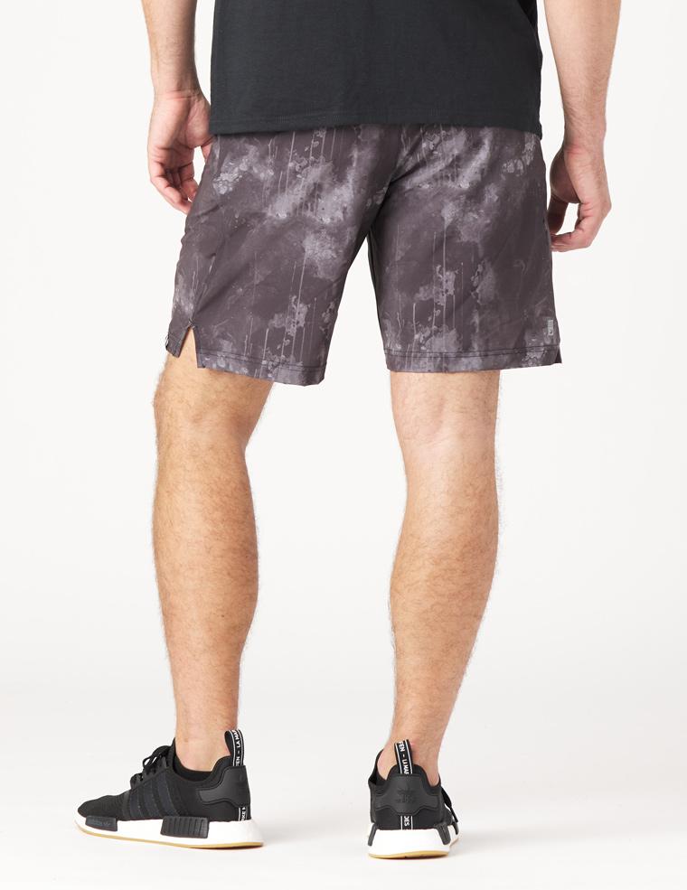 Acadia Short: Black Cloud Drip Print Acadia Short: Black Cloud Drip Print