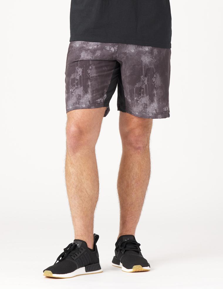 Acadia Short: Black Cloud Drip Print Acadia Short: Black Cloud Drip Print