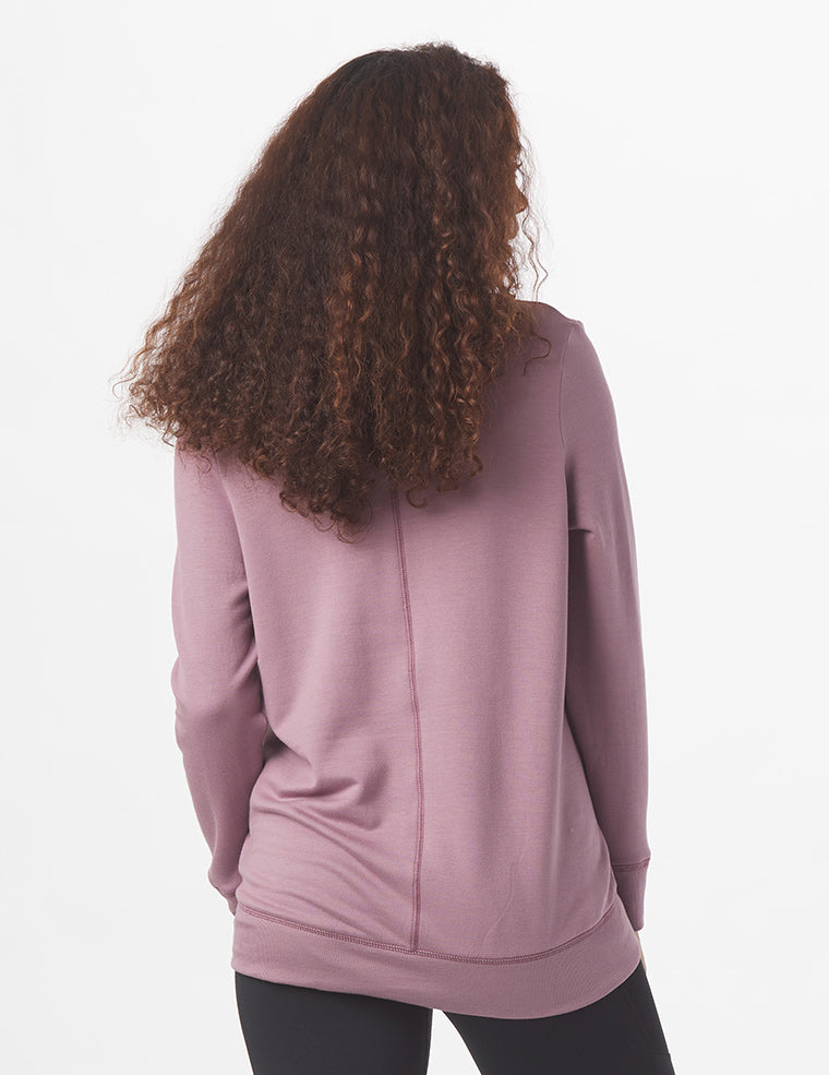 Adore Long Sleeve: Mauve Adore Long Sleeve: Mauve