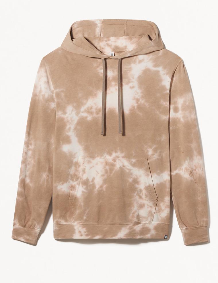 Atlas Hoodie: Sand Stone Blur Dye Atlas Hoodie: Sand Stone Blur Dye