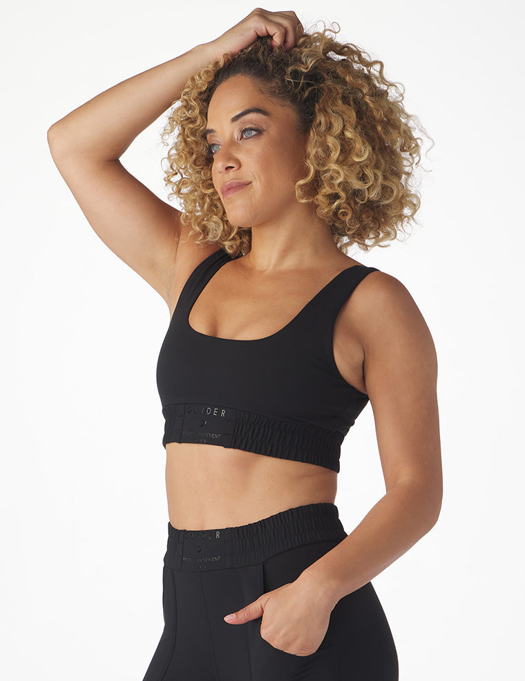 Boxing Bra: Black Boxing Bra: Black