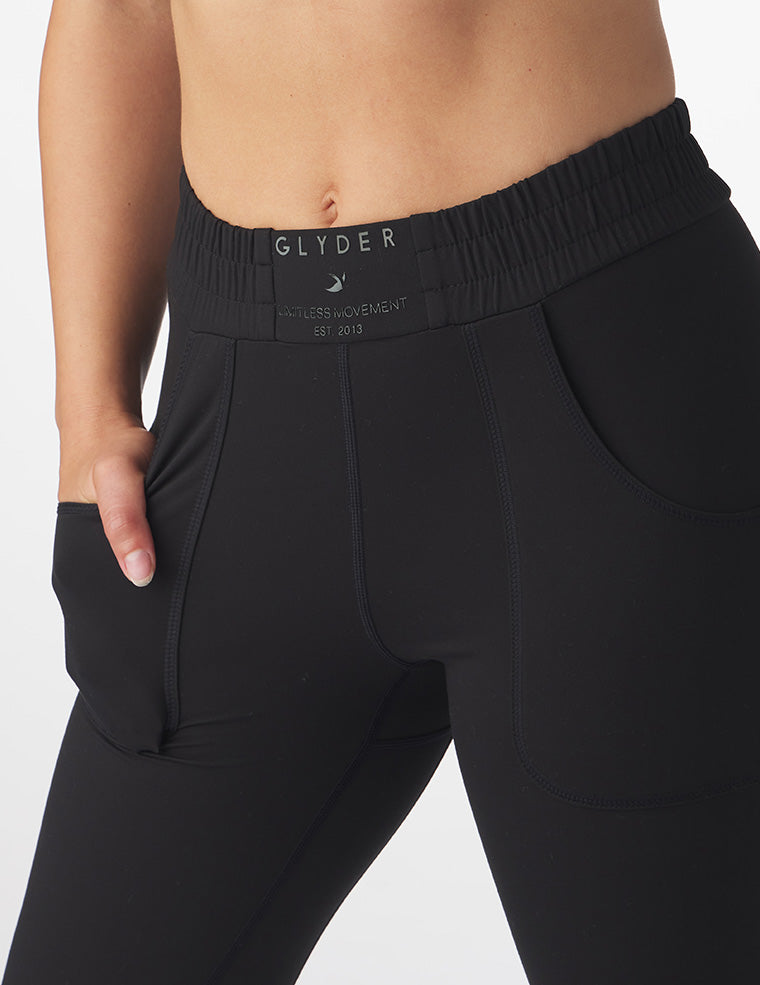 Boxing Legging: Black Boxing Legging: Black