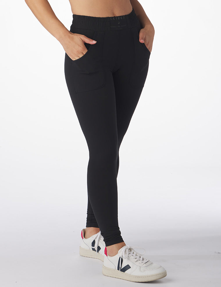 Boxing Legging: Black Boxing Legging: Black