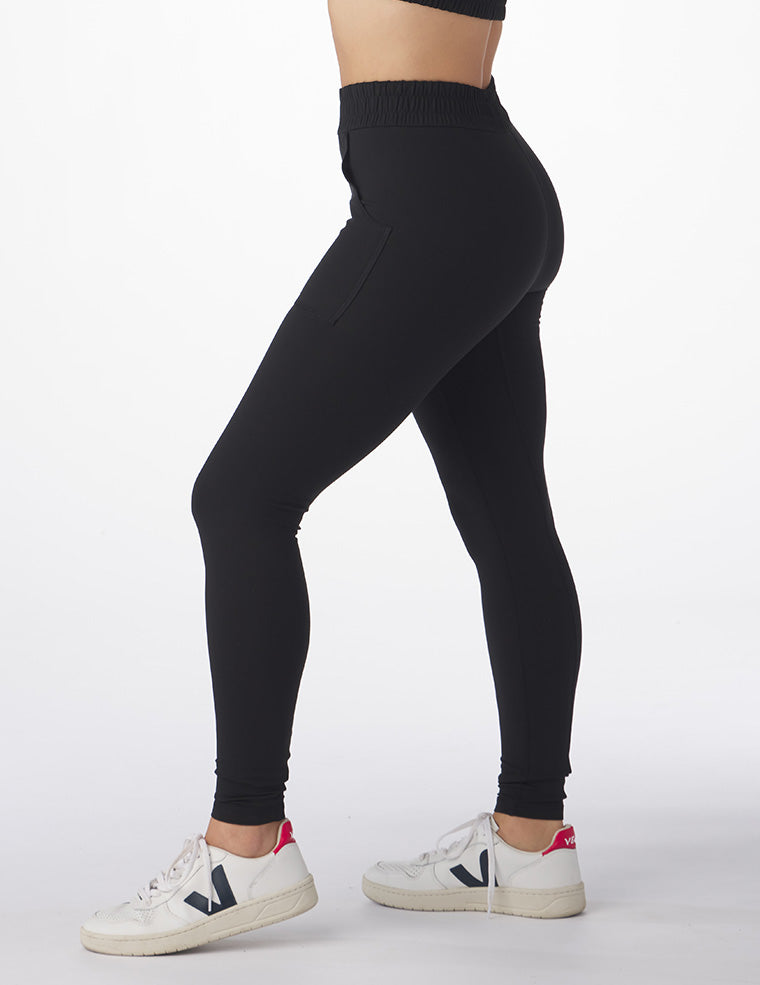 Boxing Legging: Black Boxing Legging: Black