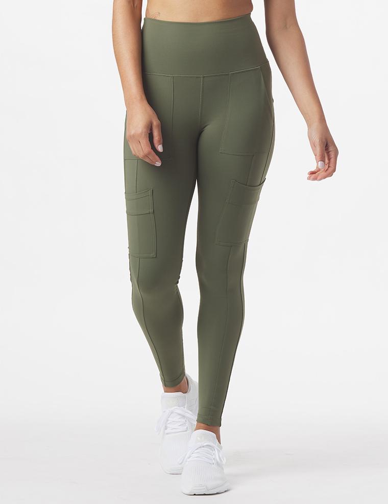 Cargo Legging: Moss Cargo Legging: Moss