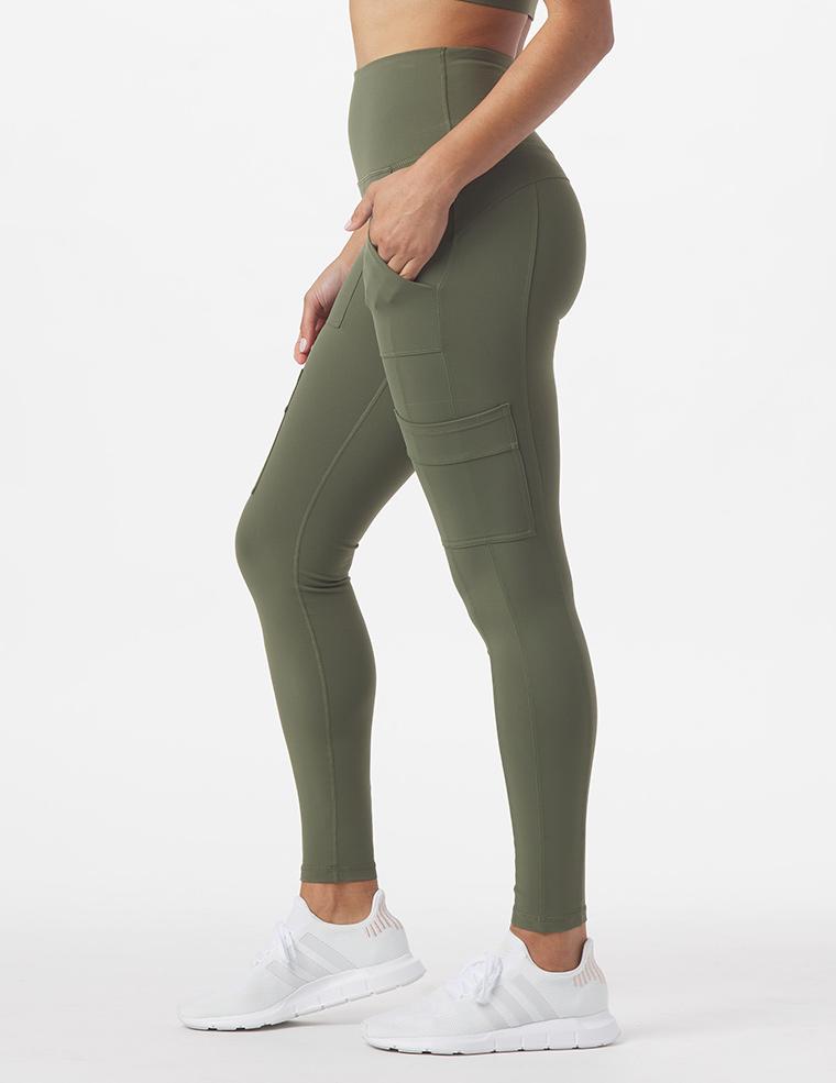 Cargo Legging: Moss Cargo Legging: Moss